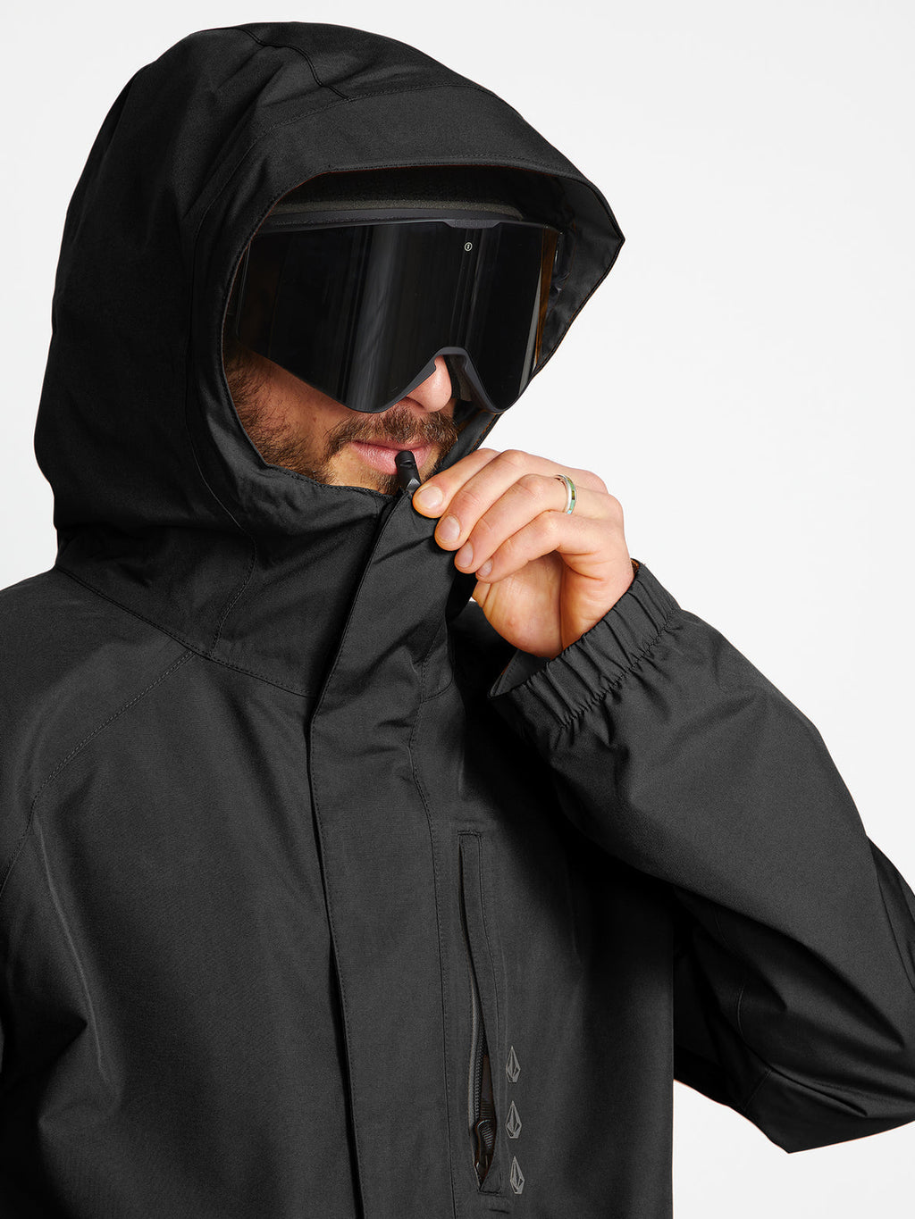 Chaqueta de snowboard Volcom Dua Gore-Tex Jacket - Black