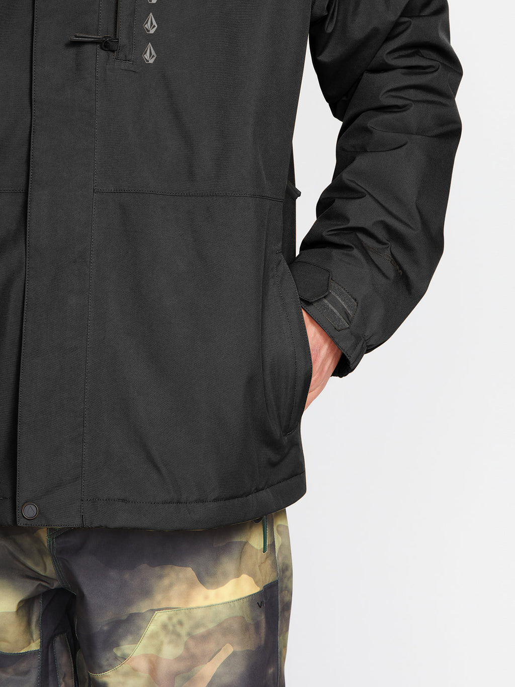 Chaqueta de snowboard Volcom Dua Gore-Tex Jacket - Black