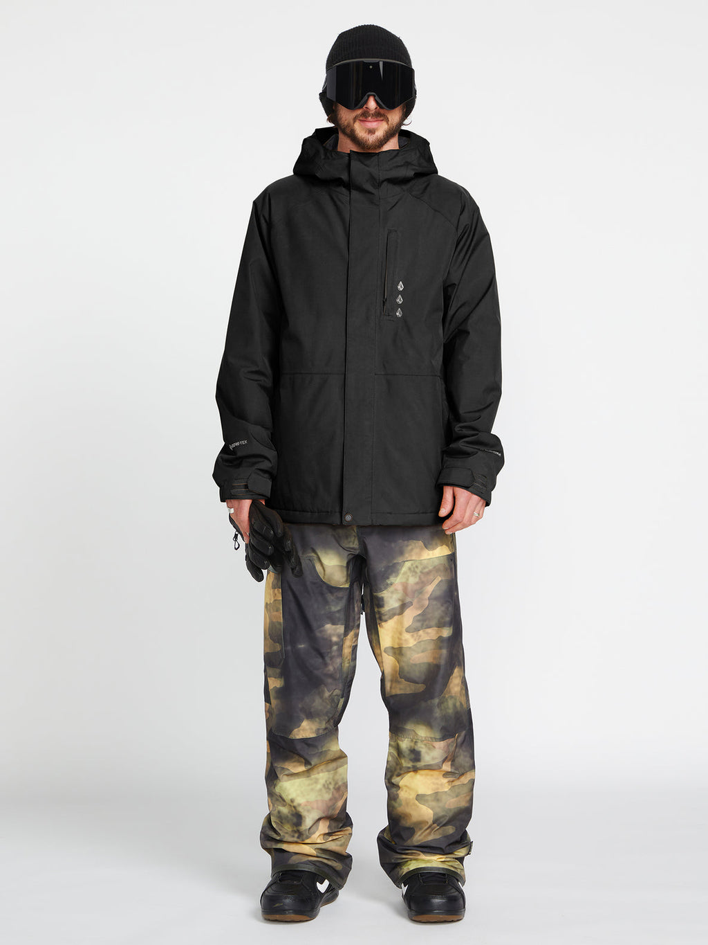 Chaqueta de snowboard Volcom Dua Gore-Tex Jacket - Black
