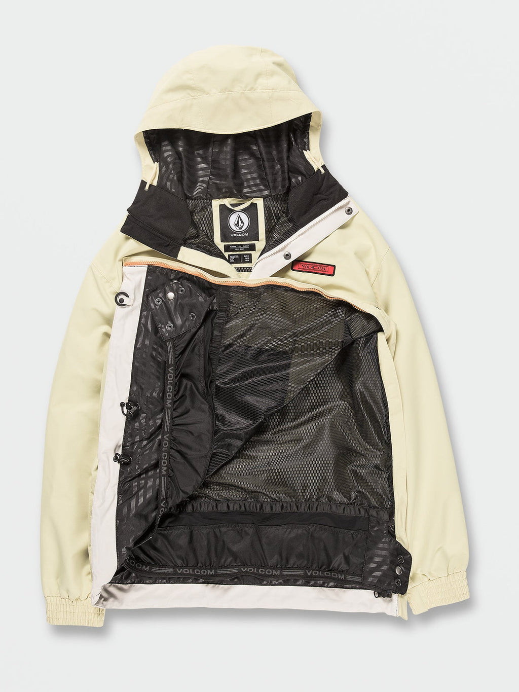 Volcom Longo Pullover Snowboardjacke - Gelb
