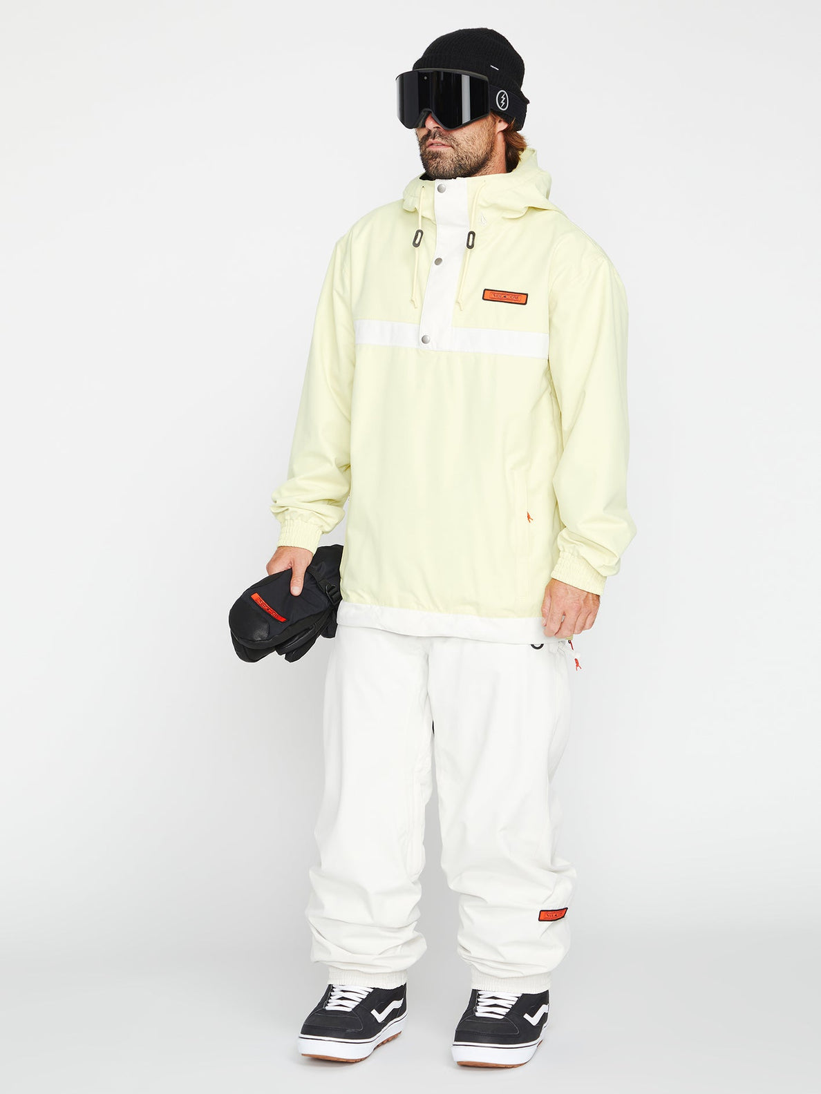 Volcom Longo Pullover Snowboard Jacket - Yellow