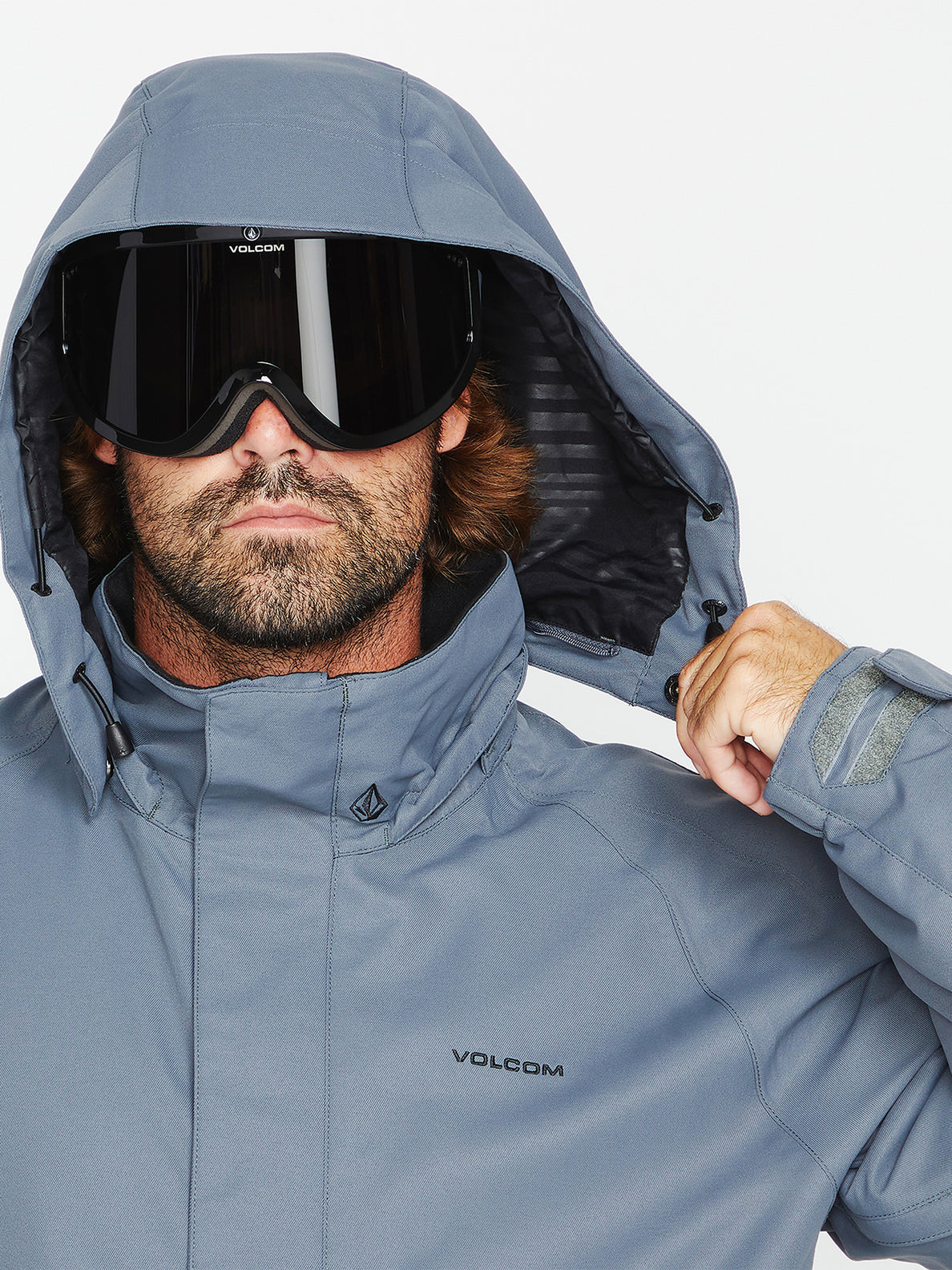 Chaqueta de snowboard Volcom Iconic Stone Jacket - Dark Grey | Chaquetas de snowboard Hombre | Snowboard Shop | Volcom Shop | WINTER 24 | surfdevils.com