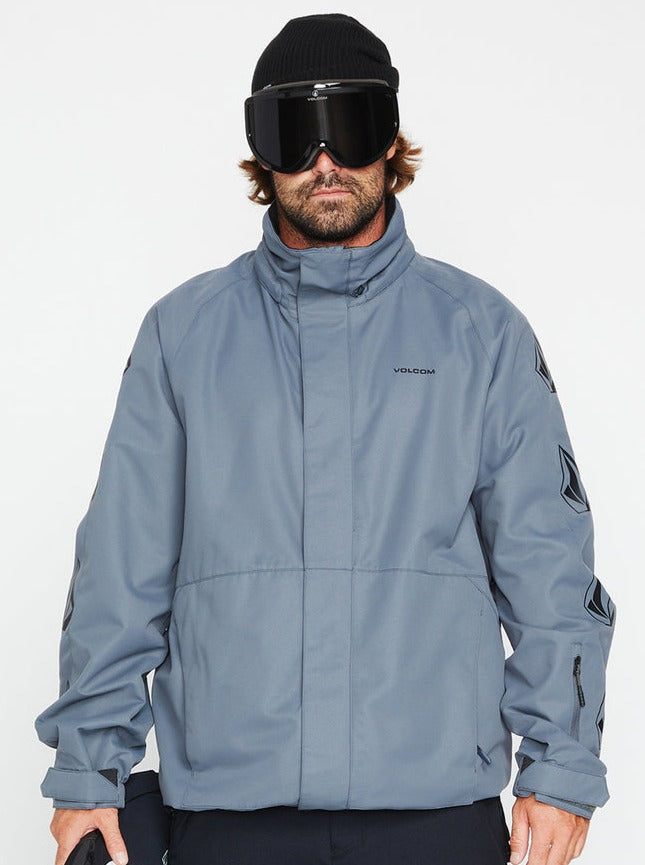 Giacca da snowboard Volcom Iconic Stone Jacket - Grigio scuro