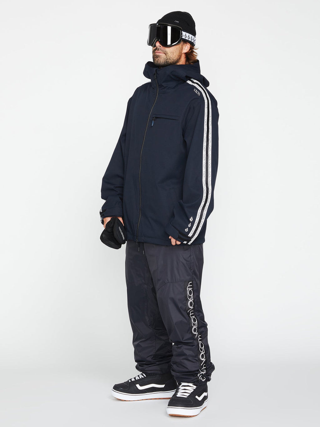 Giacca da snowboard Volcom Nightbreaker Jacket - Nera
