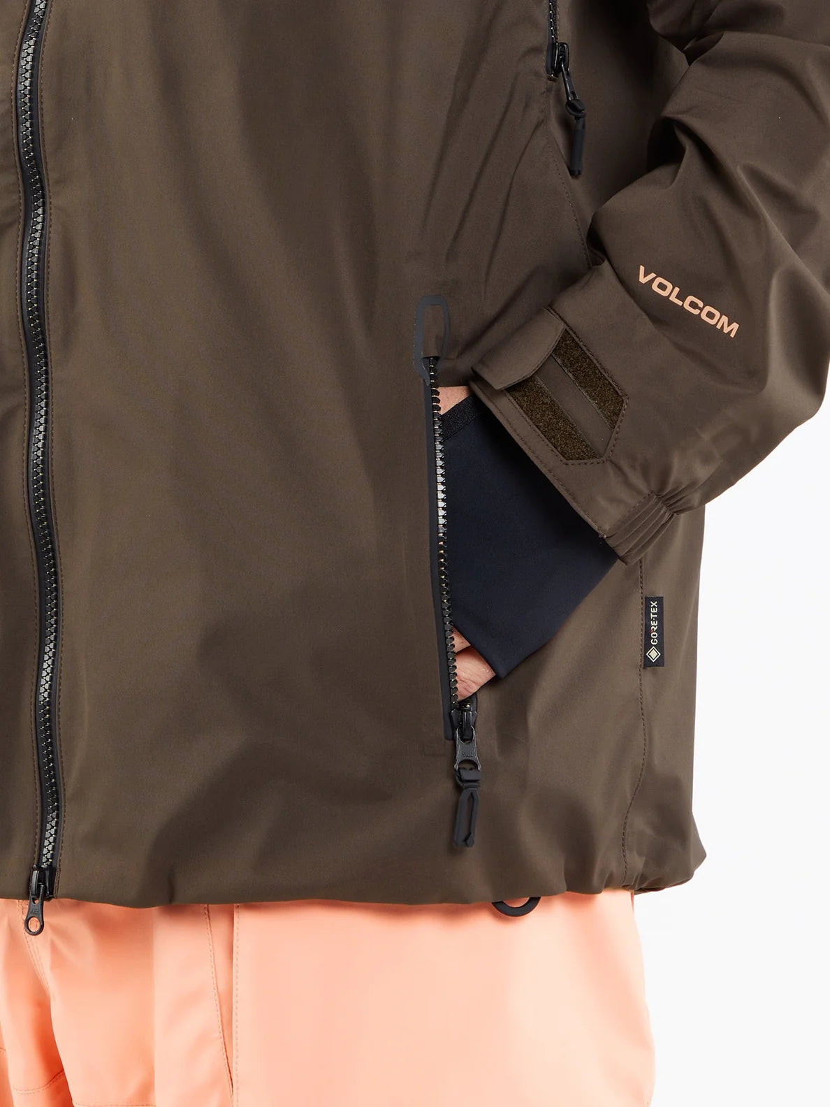 Volcom Guch Stretch Gore-Tex Snowboard Jacket - Brown