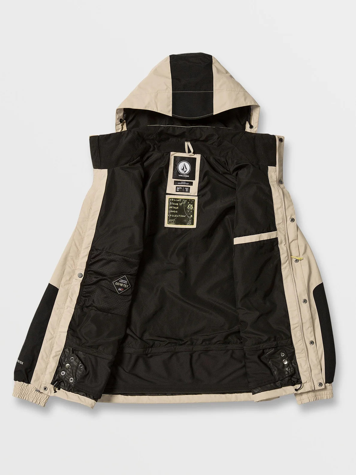 Volcom Longo GoreTex Jacket Snowboard Jacket - Khakiest