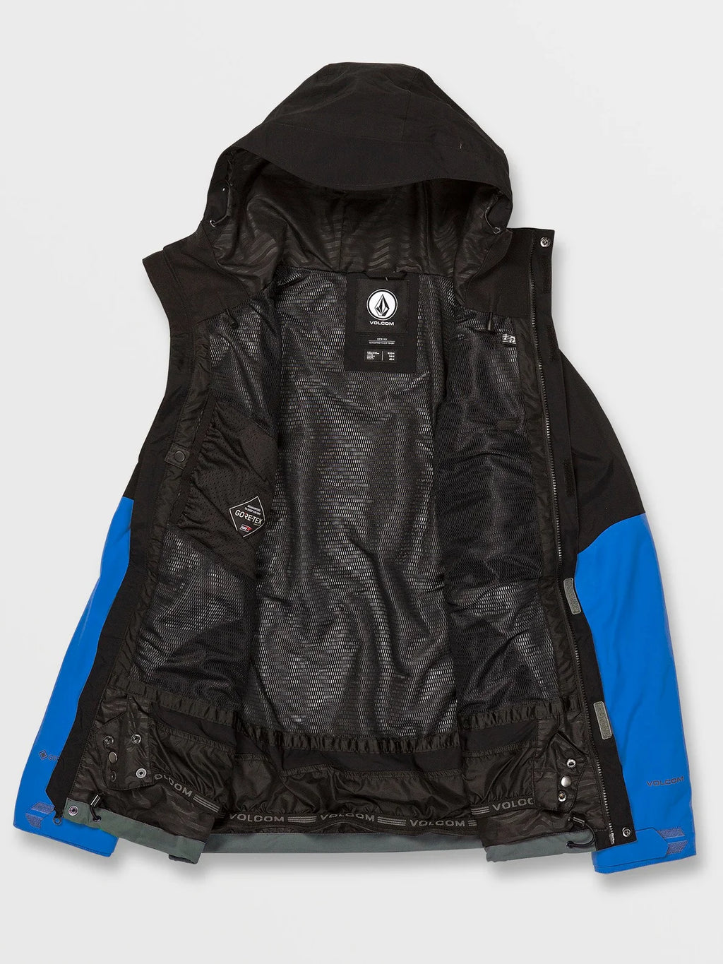 Veste de Snowboard Volcom L Gore-Tex Jacket - Bleu Électrique