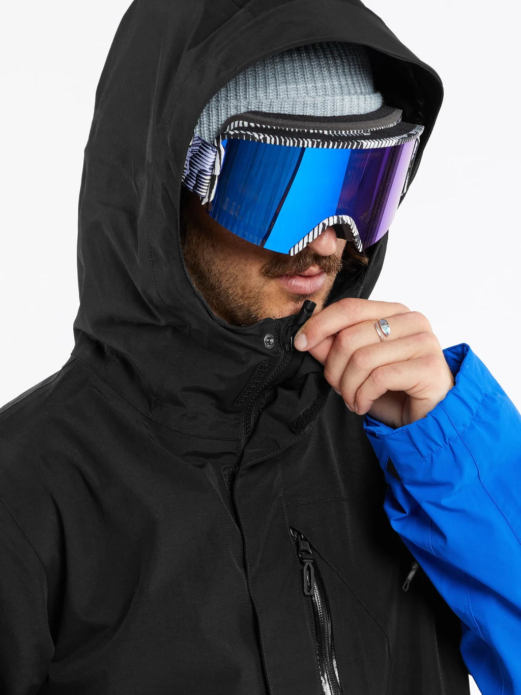 Veste de Snowboard Volcom L Gore-Tex Jacket - Bleu Électrique