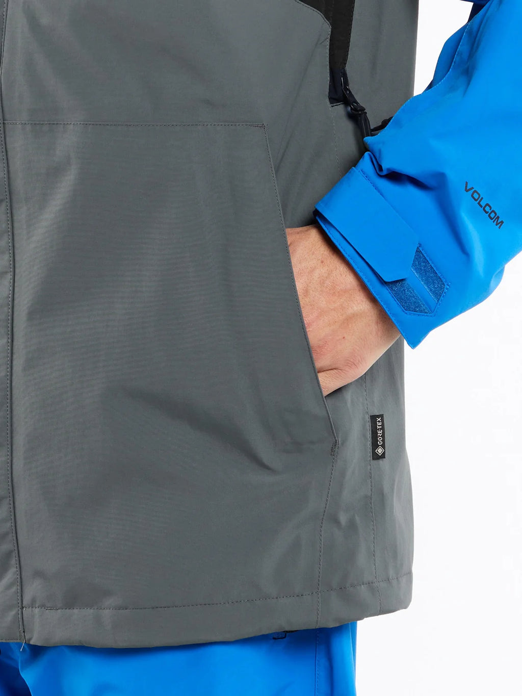 Veste de Snowboard Volcom L Gore-Tex Jacket - Bleu Électrique