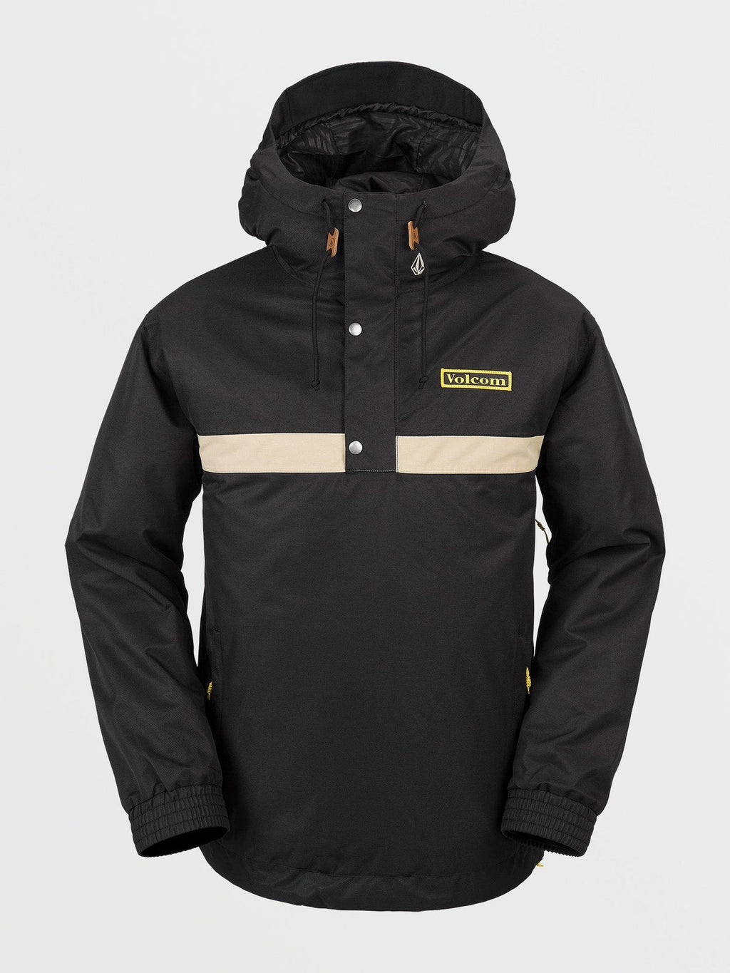 Volcom Longo Pullover snowboard jacket - Black