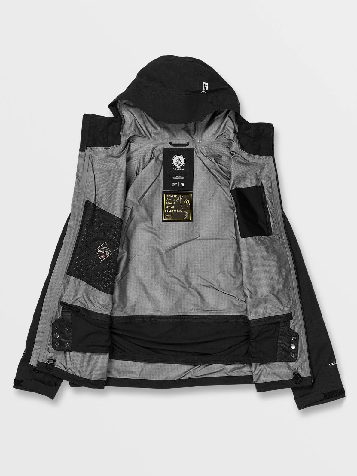 Veste de Snowboard Volcom Gore-Tex Proshell Arthur - Noir | Boutique de snowboard | Boutique Volcom | Collection_Zalando | HIVER 24 | Nouveaux produits | Produits les plus récents | Produits les plus vendus | Snowboard Gore-Tex | Vestes de snowboard Hommes | surfdevils.com