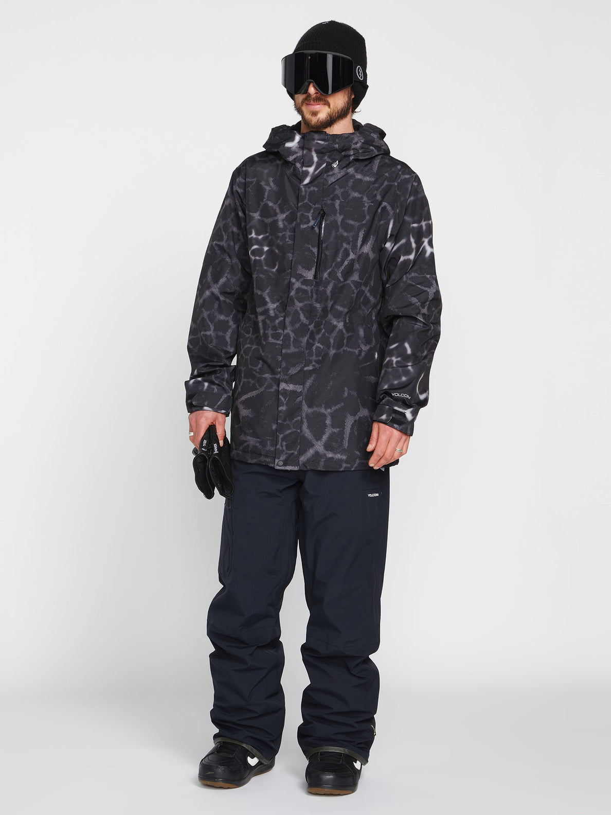 Pantalon de snowboard Volcom L Gore-Tex Pant - Noir