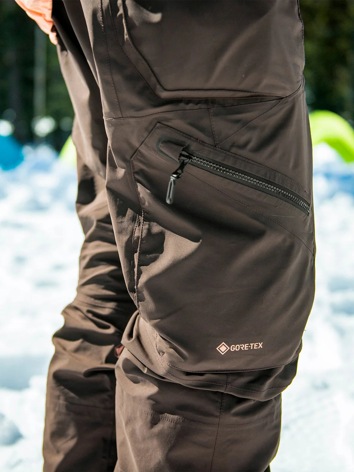 Pantalón de snowboard Volcom Guch Stretch GoreTex Pant - Brown