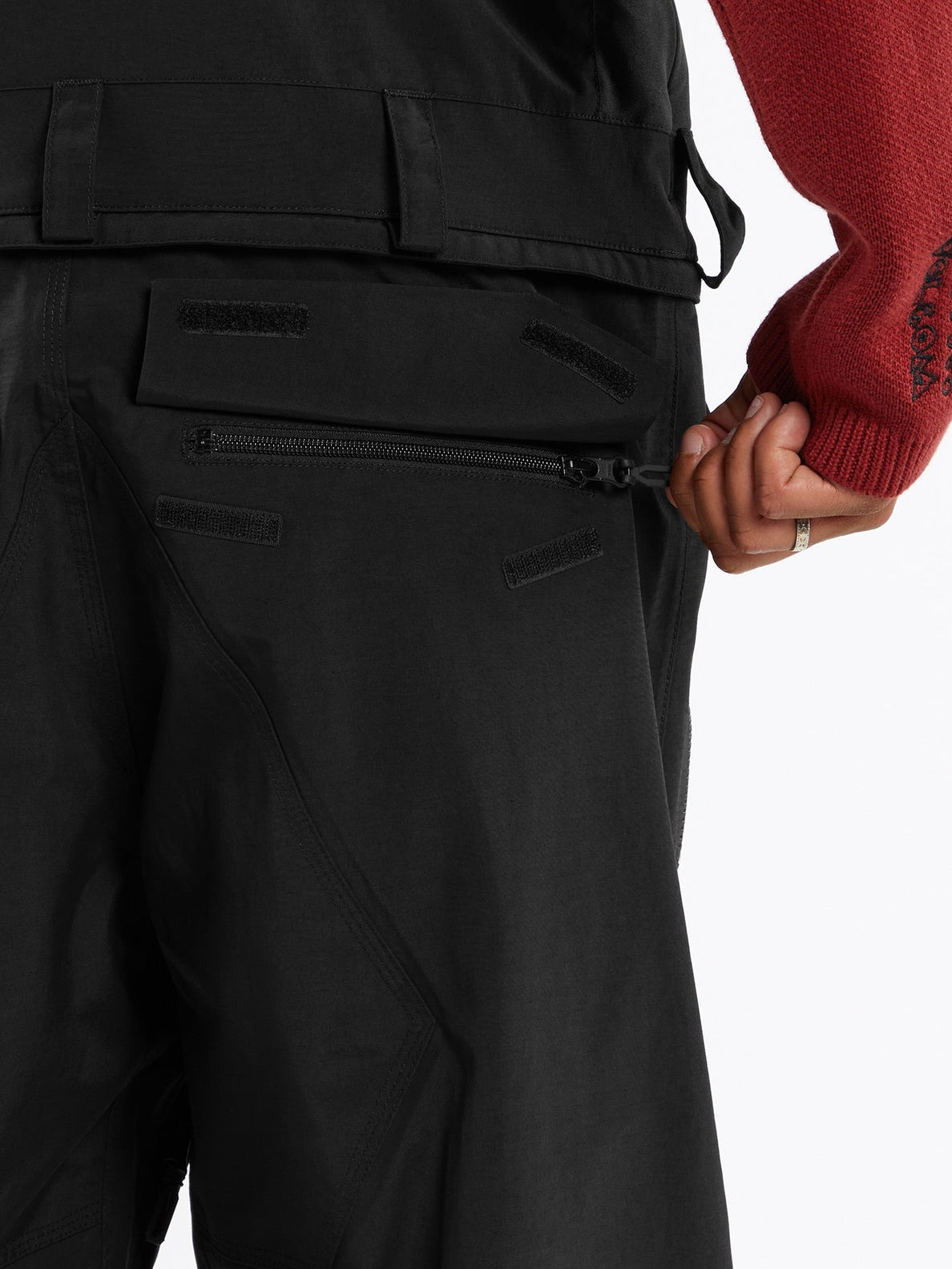 Pantalon de snowboard Volcom Rain Gore-Tex Bib Overall Pant - Noir