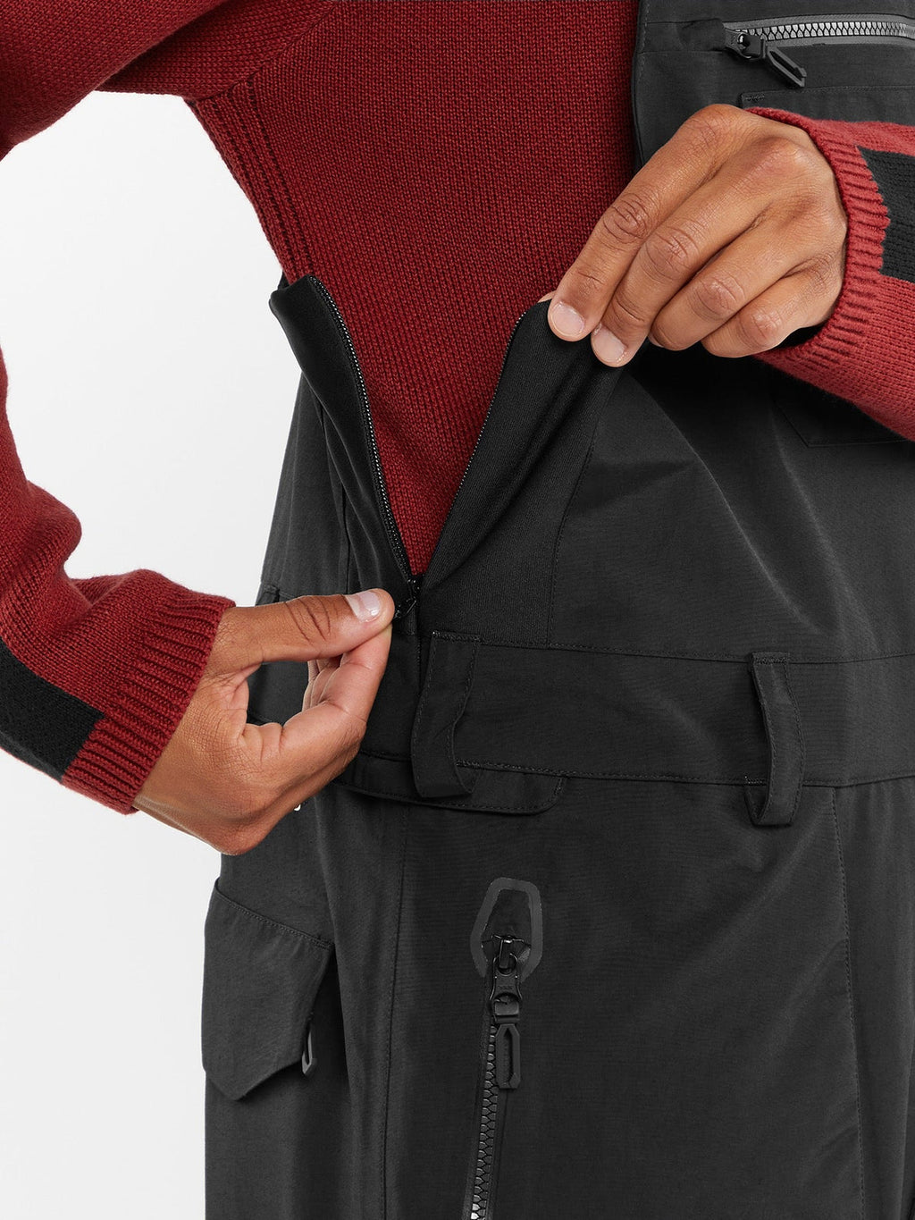 Volcom Rain Gore-Tex Bib Overall Pant Snowboardhose - Schwarz