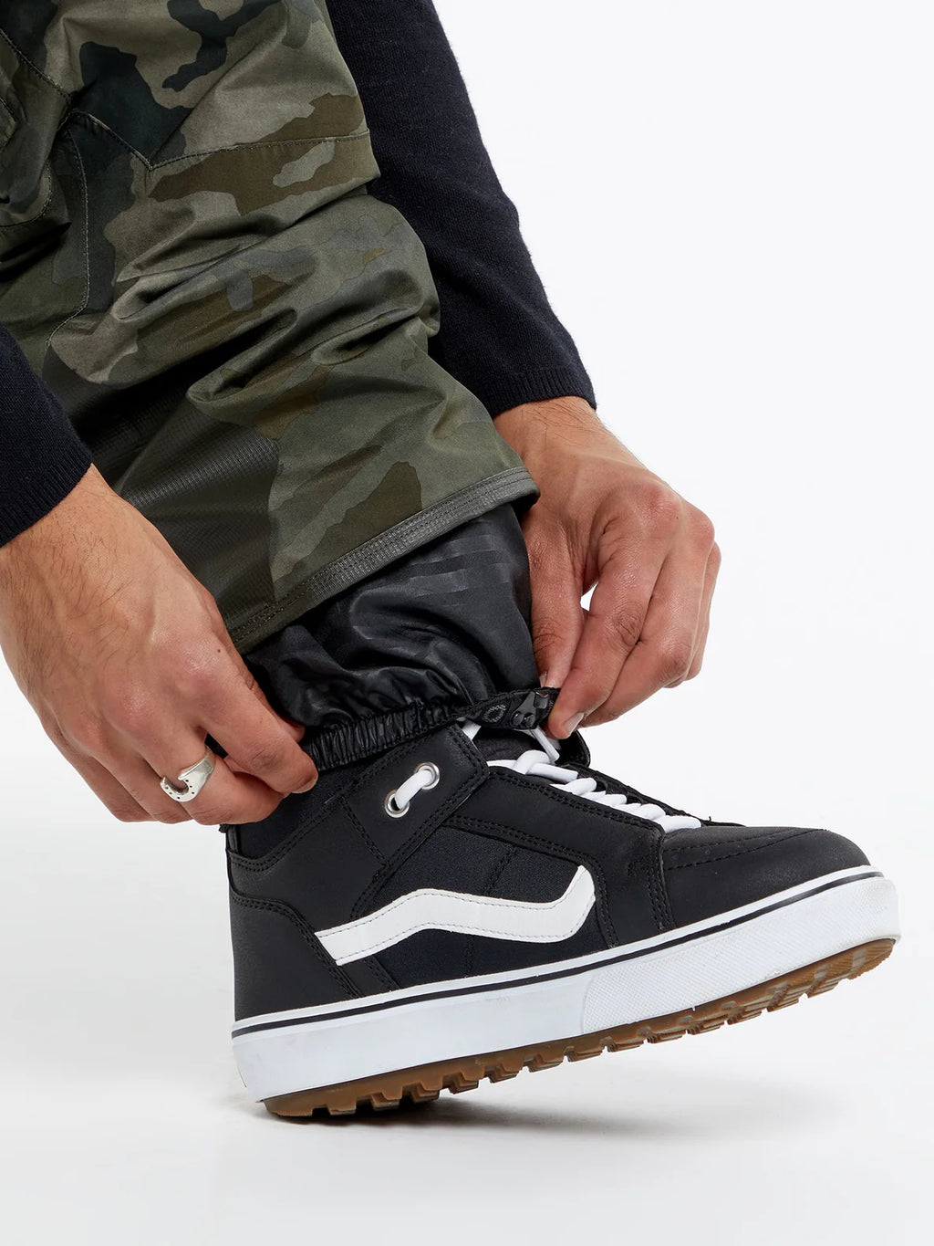 Volcom Rain GoreTex Latzhose Snowboard-Latzhose – Cloudwash Camo