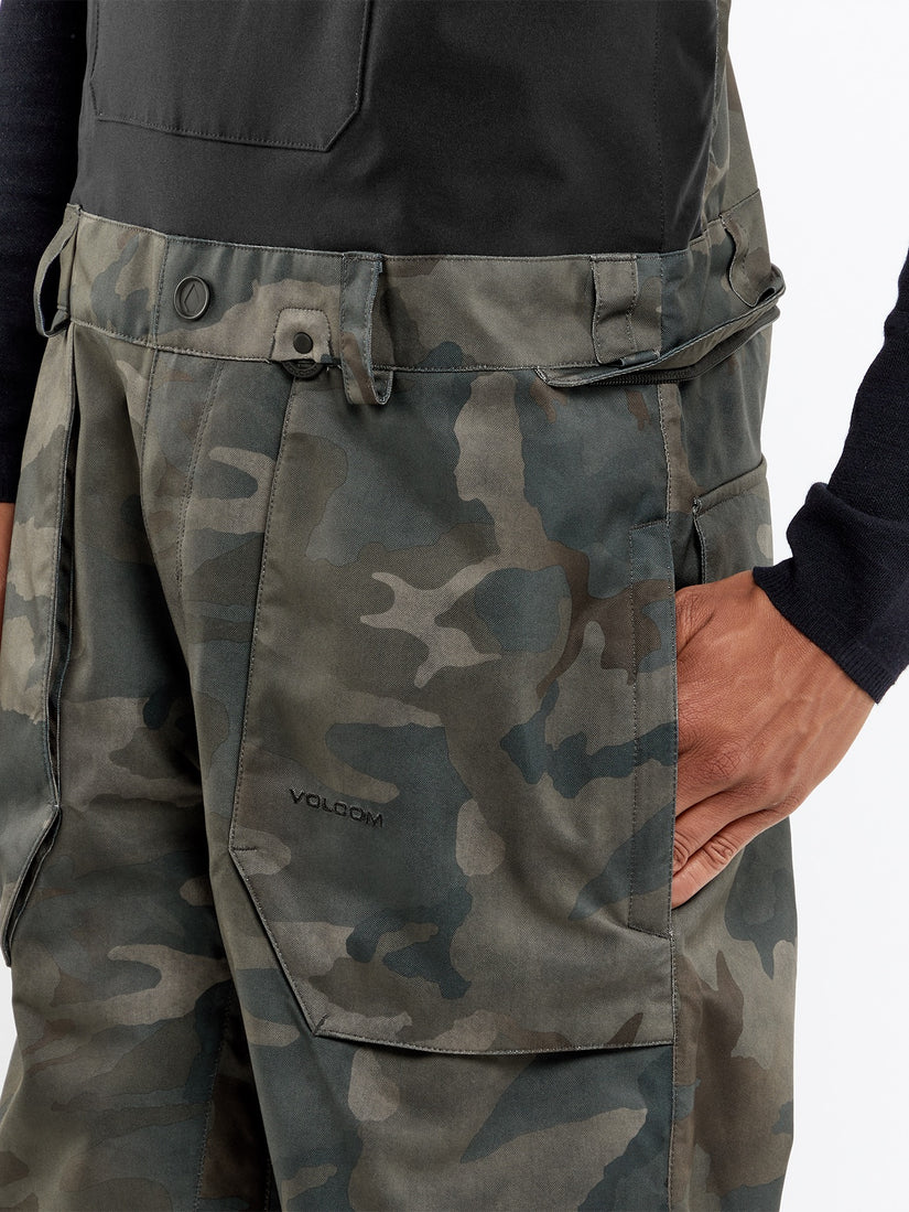 Volcom Roan Bib Overall Snowboard Bibs - Cloudwash Camo | Collection_Zalando | Men's snowboard pants | Snowboard Shop | Volcom Shop | surfdevils.com