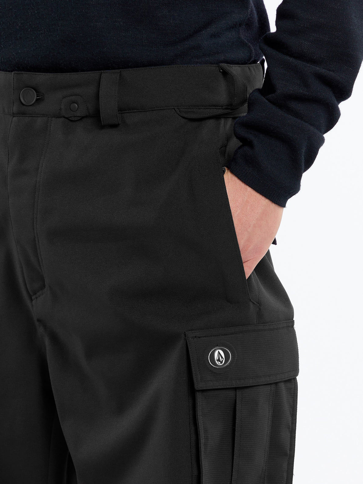 Volcom NWRK Baggy Pant Snowboard Pants - Black