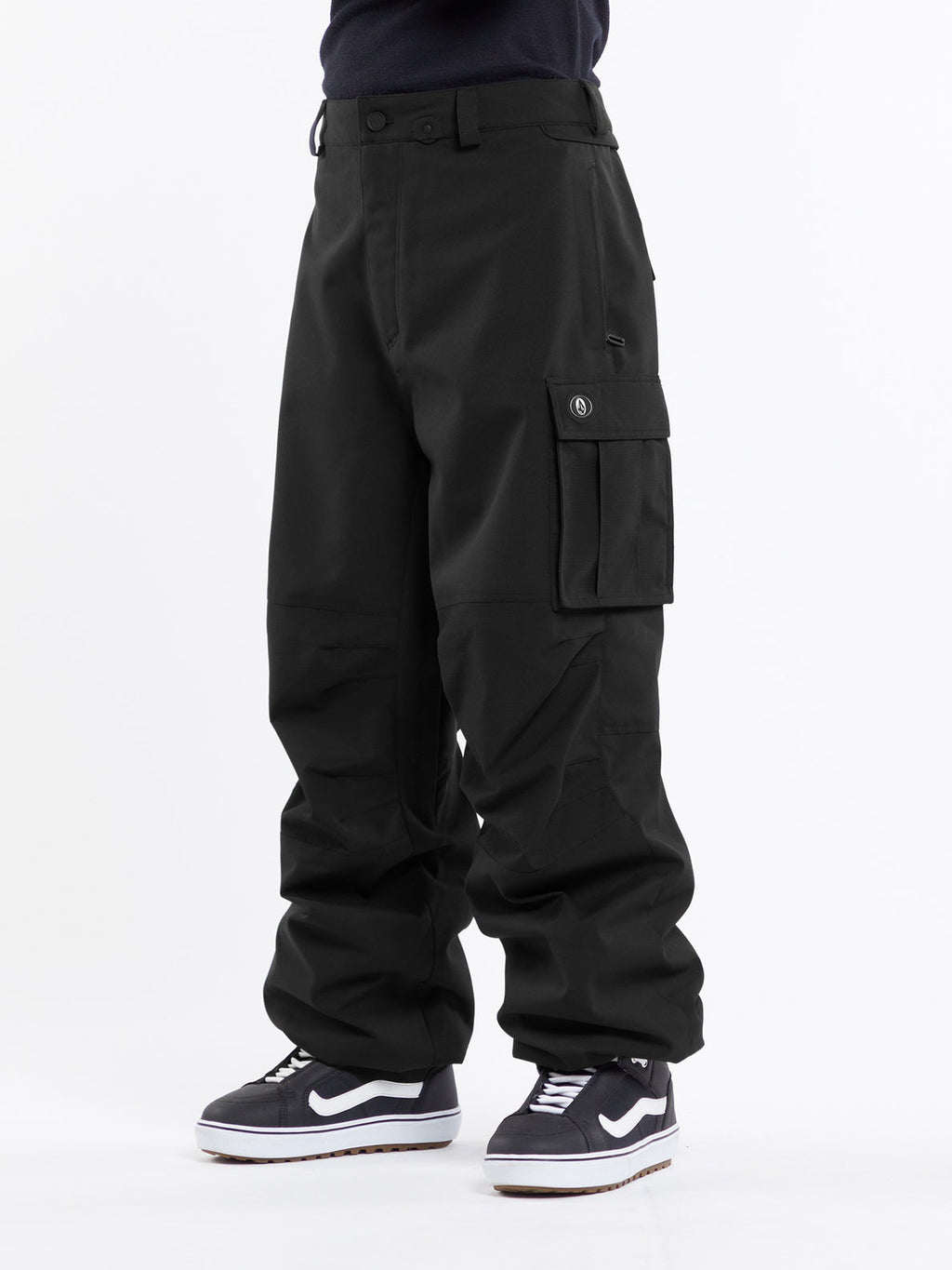 Volcom NWRK Baggy Pant Snowboard Pants - Black