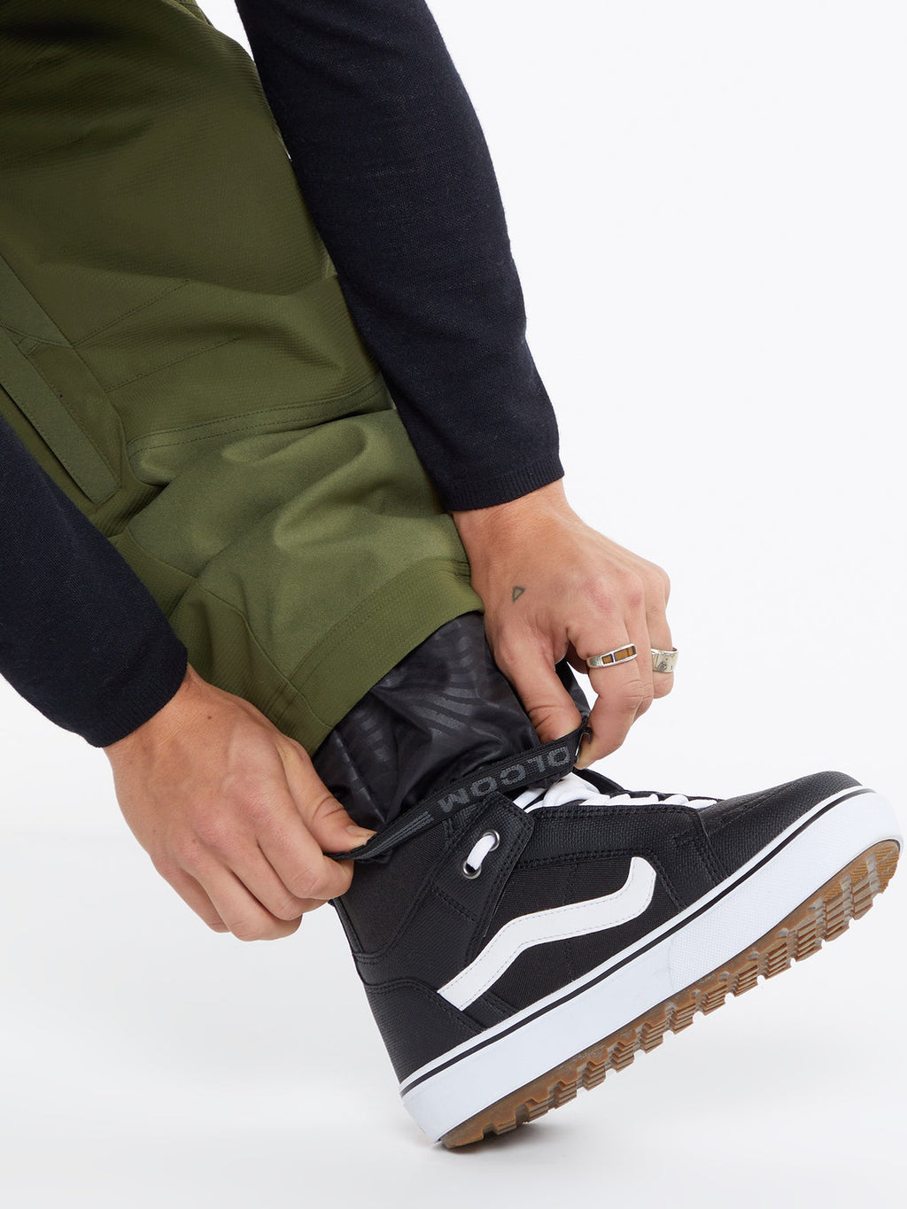 Volcom NWRK Baggy Pant Snowboard Pants - Military