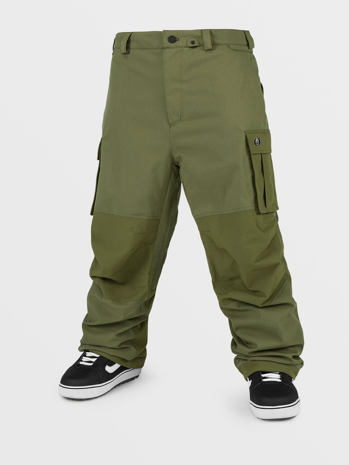 Volcom NWRK Baggy Pant Snowboard Pants - Military