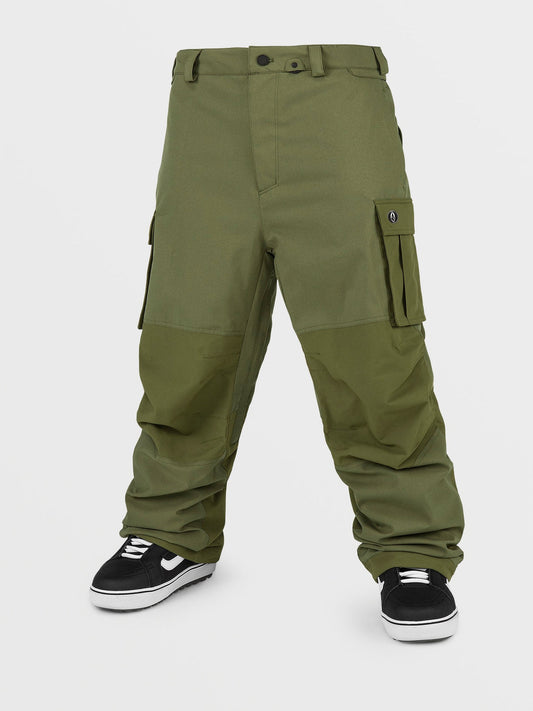 Pantalon de snowboard Volcom NWRK Baggy Pant - Militaire