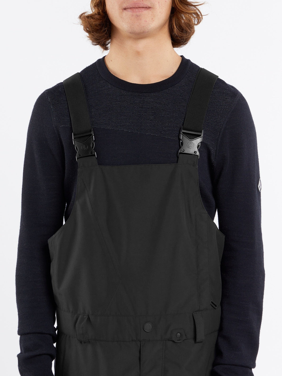 Volcom V.CO Sparta Bib Overall Snowboard Pants - Black