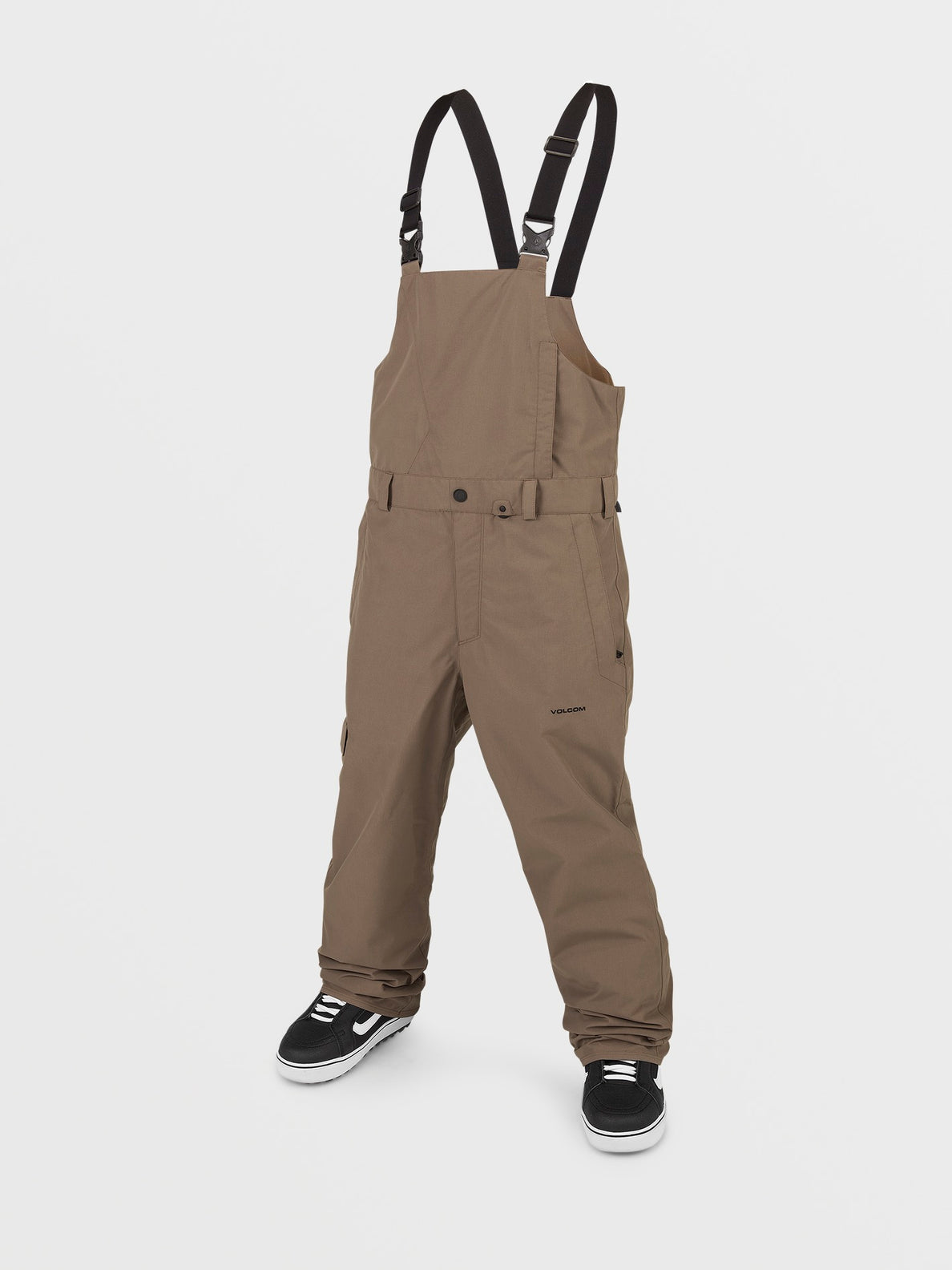 Volcom V.CO Sparta Bib Overall Snowboard Bib Pants - Teak