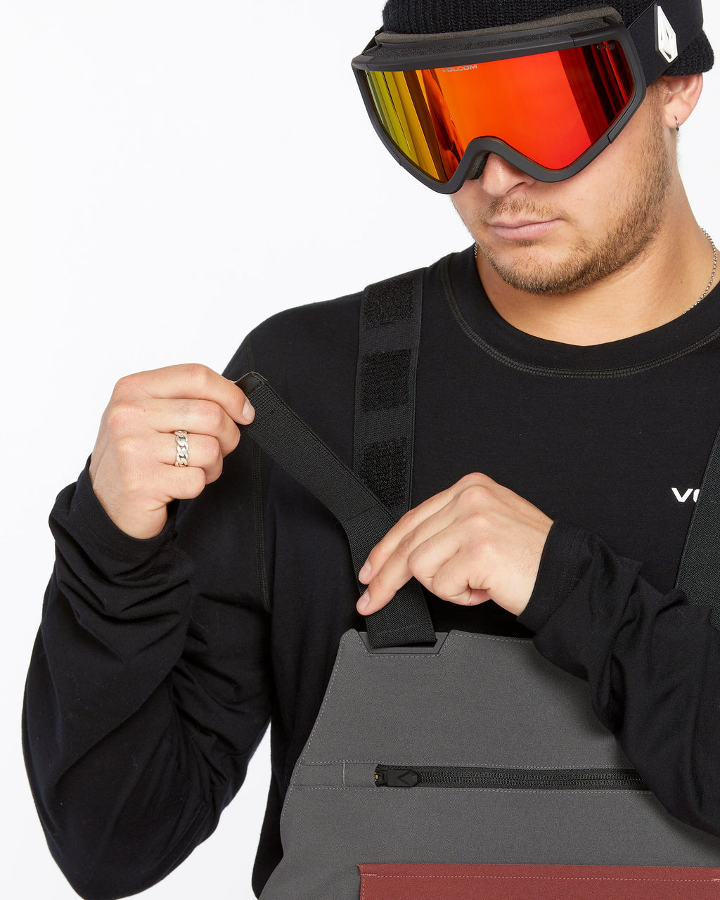 Volcom Roan Snowboard Bib - Caramel