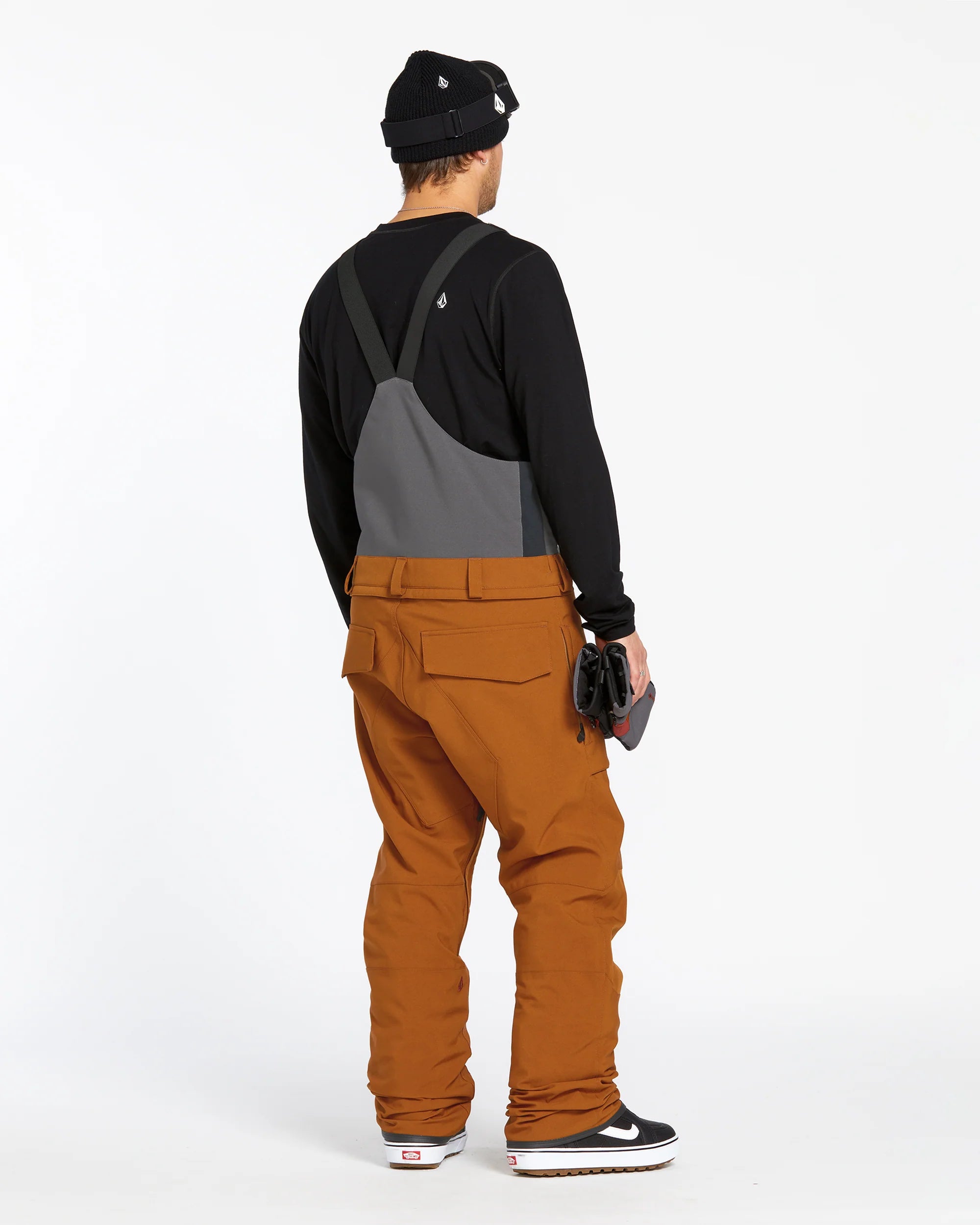 Volcom Roan Snowboard-Latzhose – Karamell
