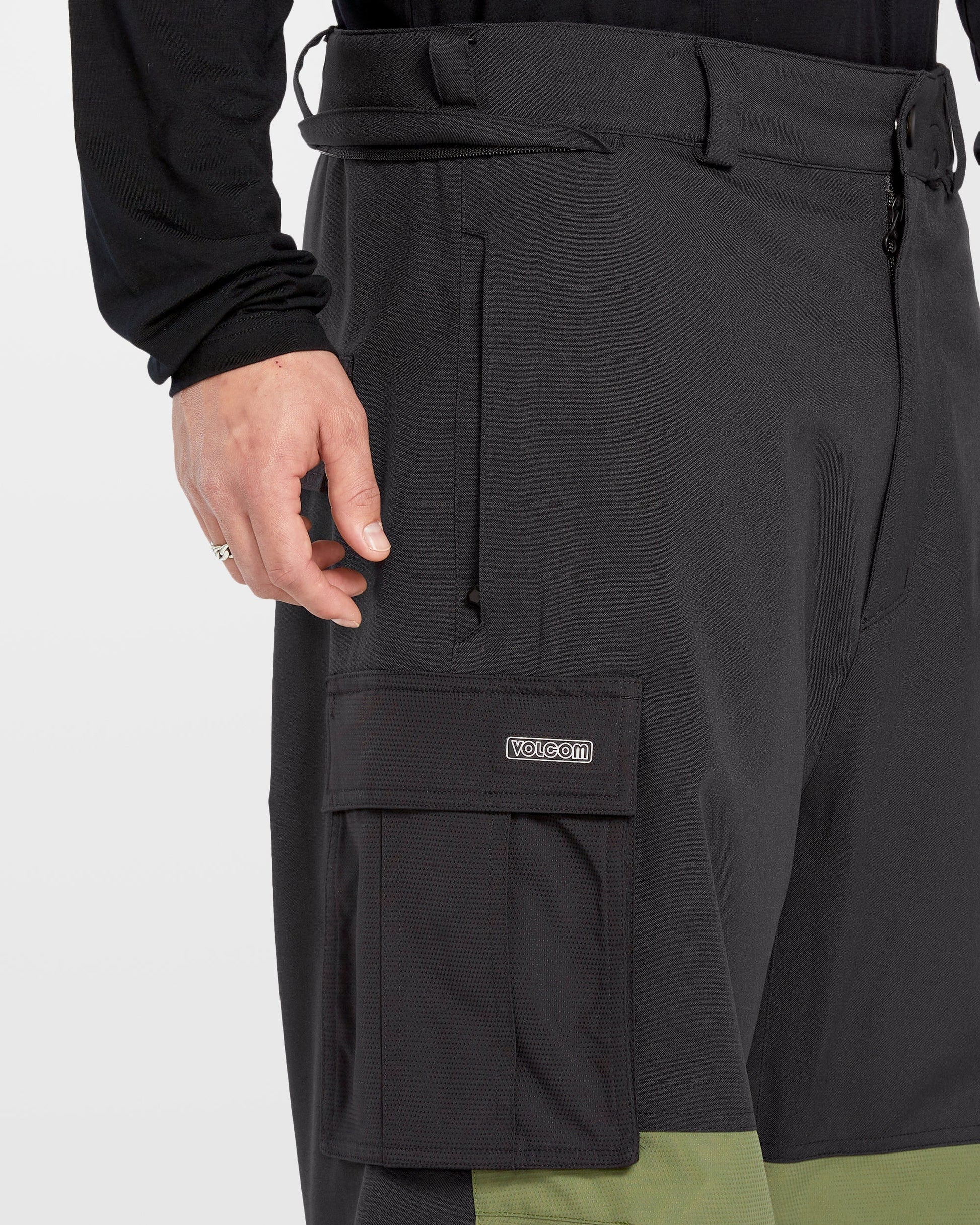 Pantalón de snowboard Volcom Nwrk Baggy - Black | Pantalones de snowboard Hombre | Snowboard Shop | Volcom Shop | surfdevils.com