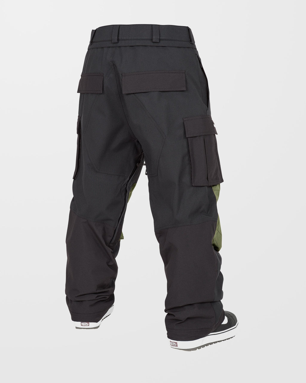 Volcom Nwrk Baggy Snowboard Pants Black surfdevils