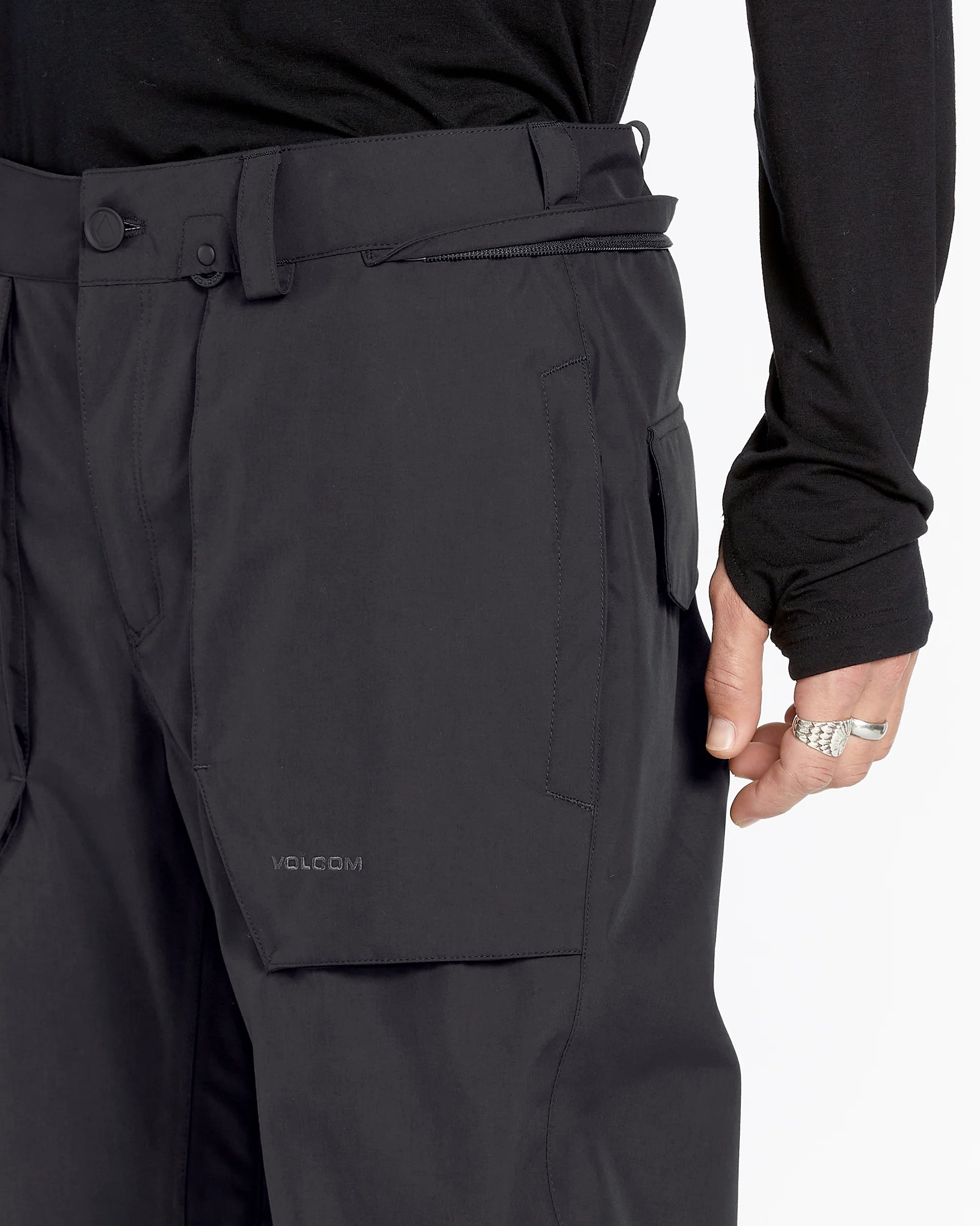 Pantalon de snowboard Volcom Roan - Noir | Boutique de snowboard | Boutique Volcom | Collection_Zalando | Nouveaux produits | Pantalon de snowboard Homme | Produits les plus récents | produits les plus vendus | Produits les plus vendus | surfdevils.com