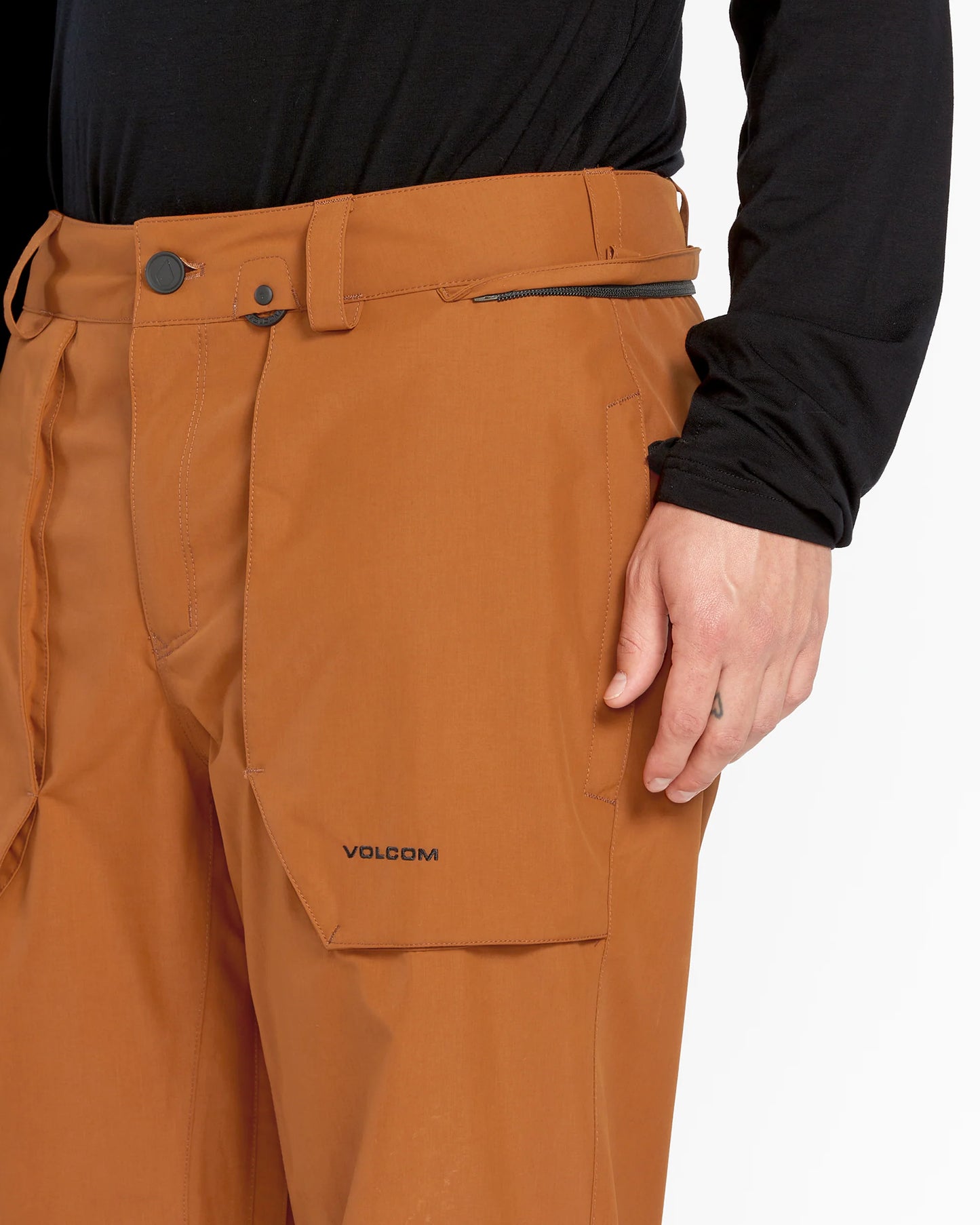 Pantaloni da snowboard Volcom Roan - Caramello