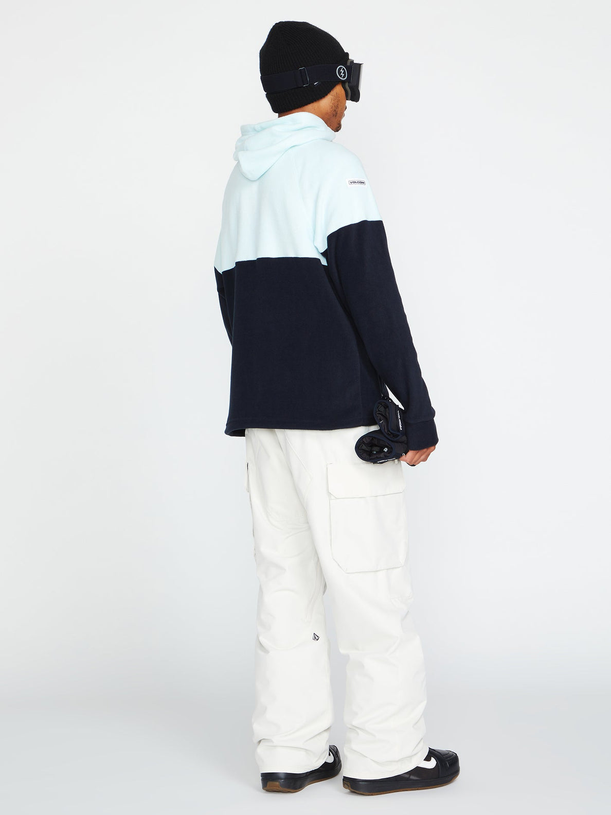 V-Science Fleece 1/2 Zip Snow Sweatshirt - Sky