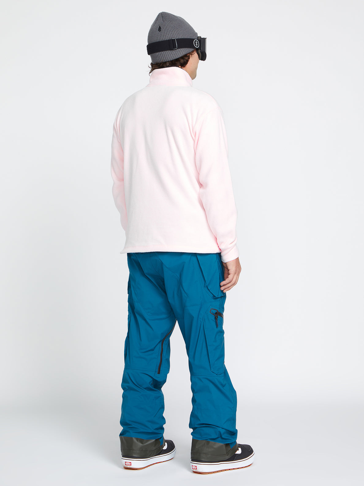 Sudadera Nieve V-Science Fleece Pullover 1/2 Zip - Party Pink