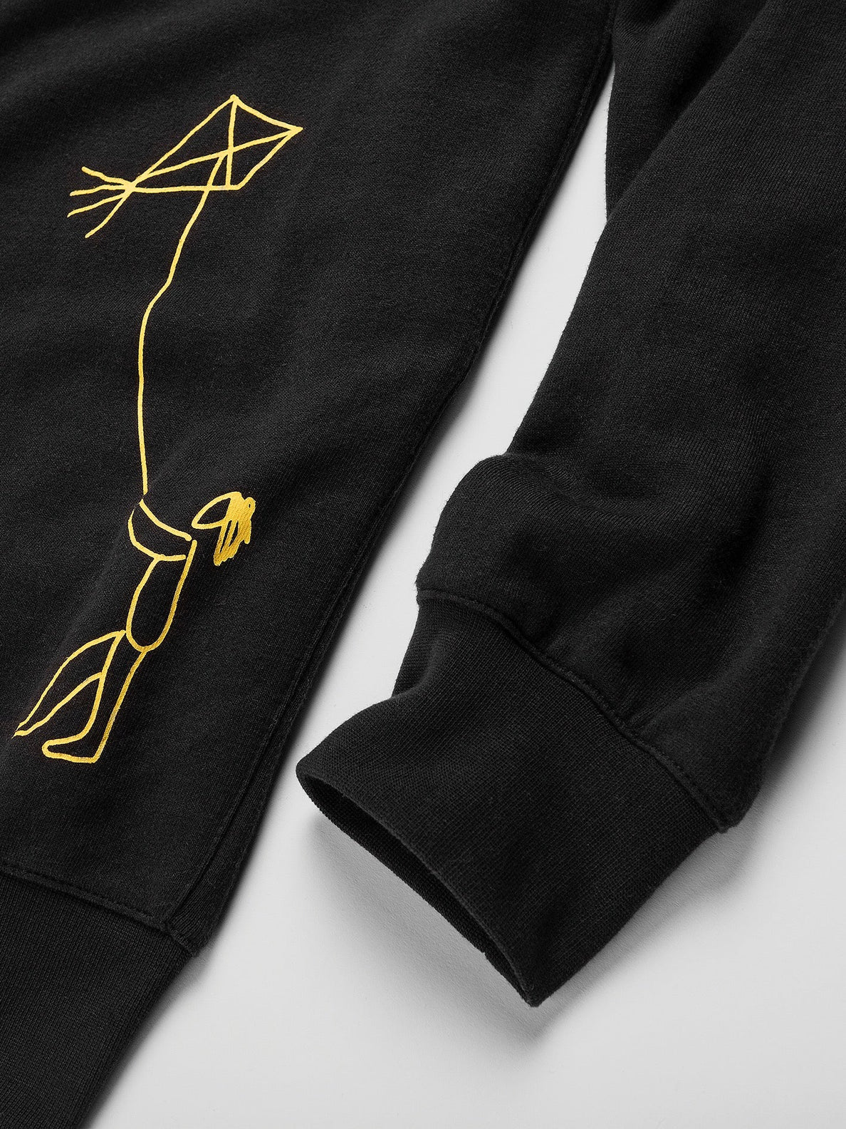 Felpa con cappuccio nera Volcom DI