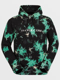Sweat à capuche noir Volcom DI Spritz