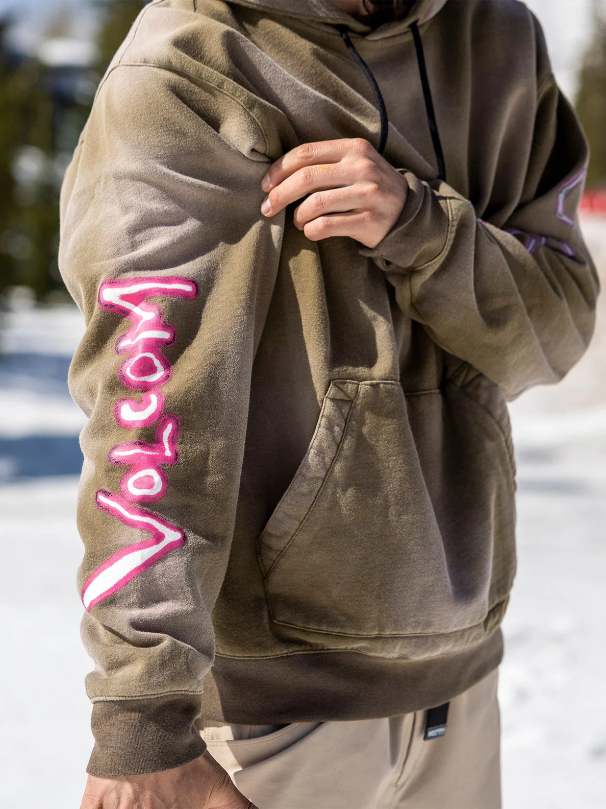 Sweat technique Volcom DI Fleece - Water Teak