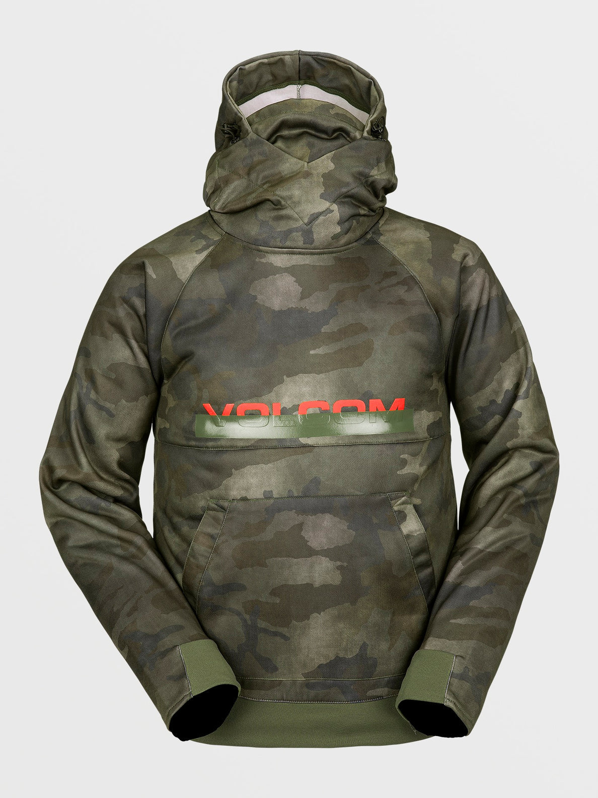 Volcom Hydro Riding Hoodie Technisches Sweatshirt | Cloudwash-Camouflage