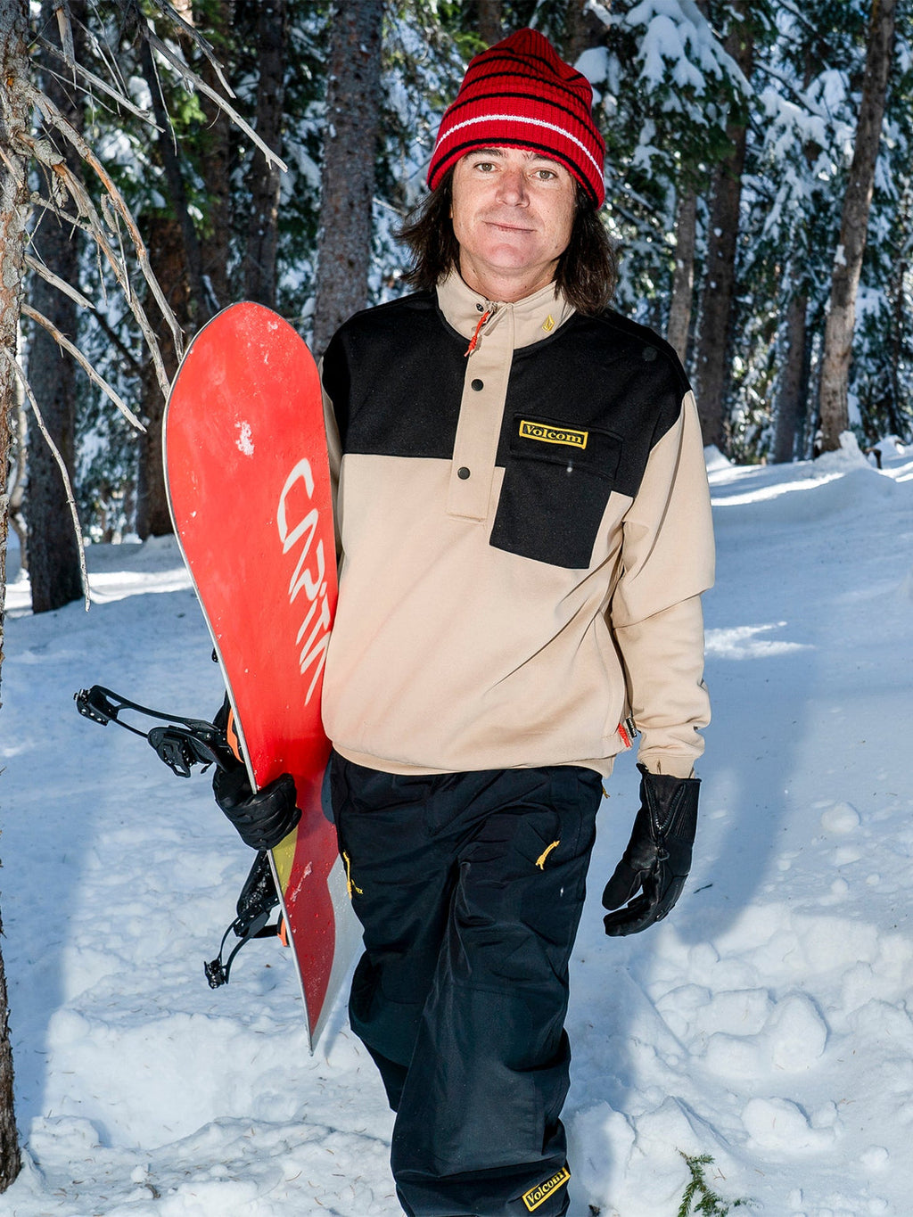 Felpa da neve Volcom She 2 Pullover - Khakiest