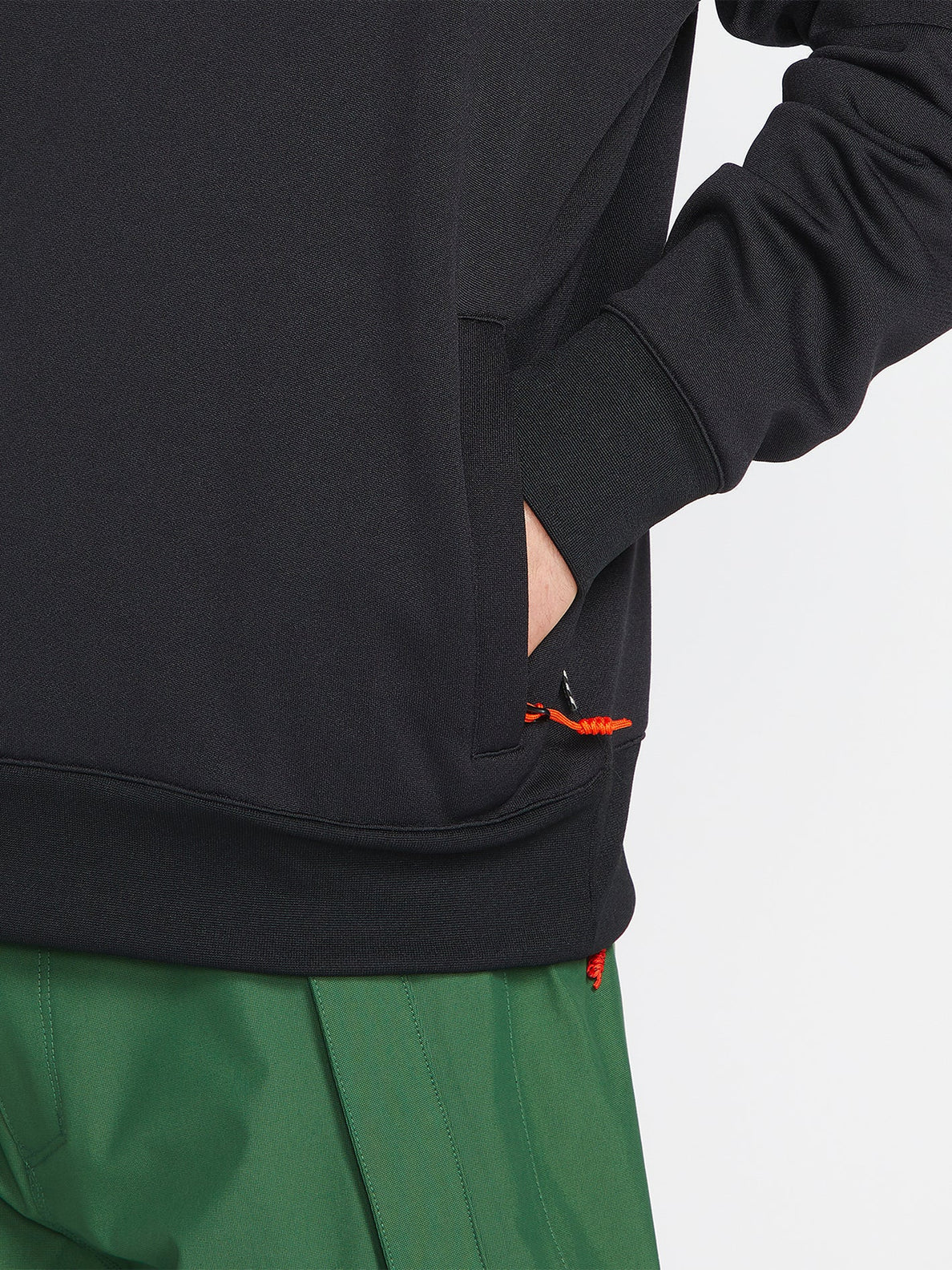 Sweat-shirt de neige en polaire She Crew - Noir