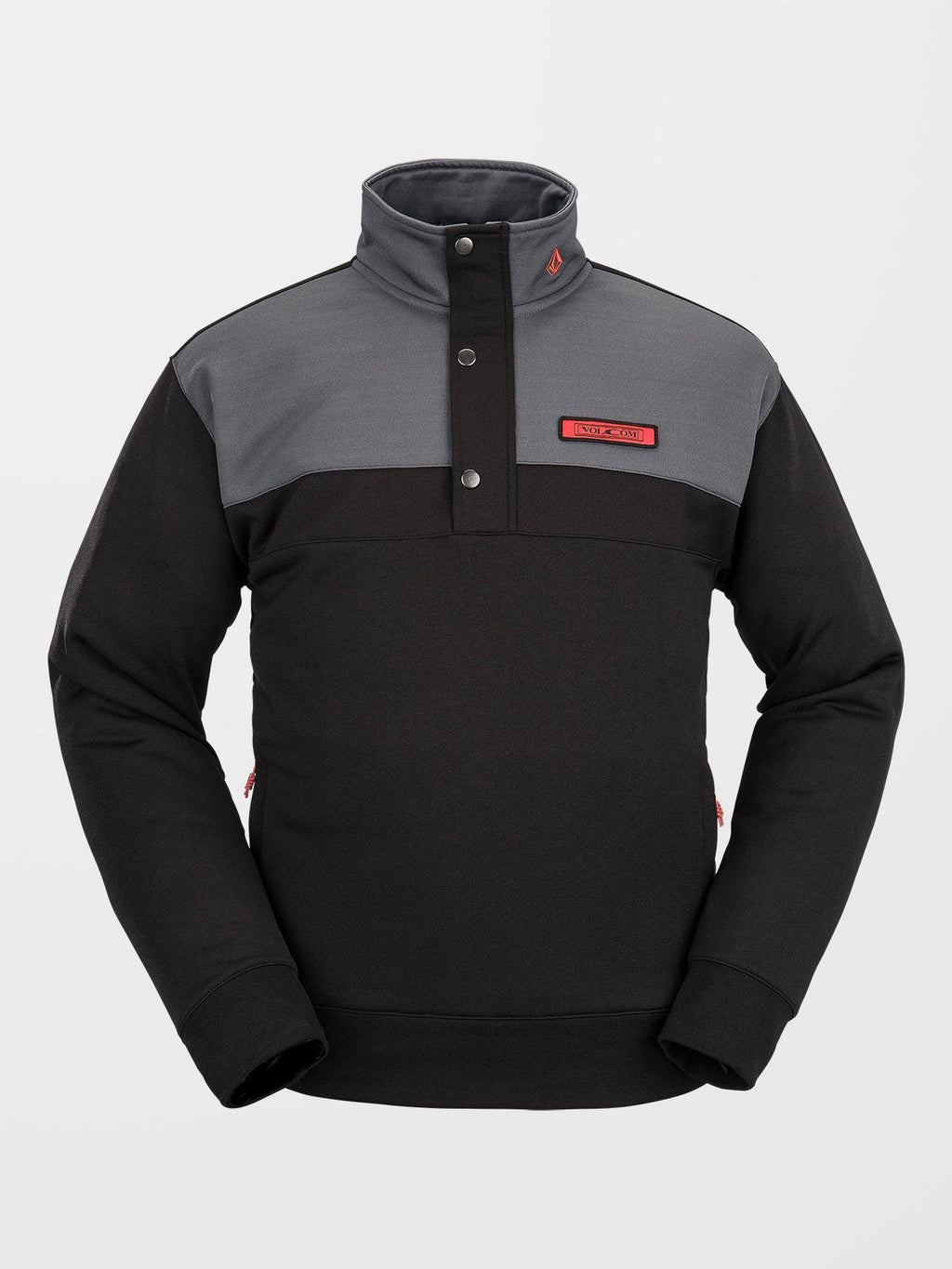 Sweat-shirt de neige en polaire She Crew - Noir