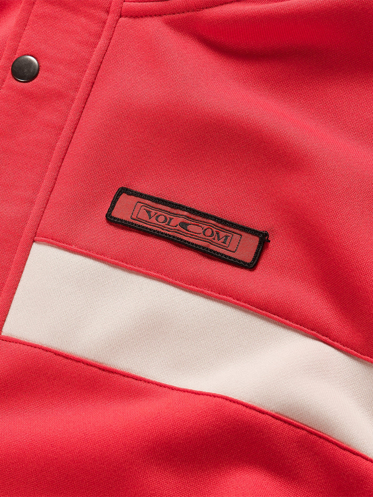 She Crew Fleece Snow Sweatshirt - Orange Shock