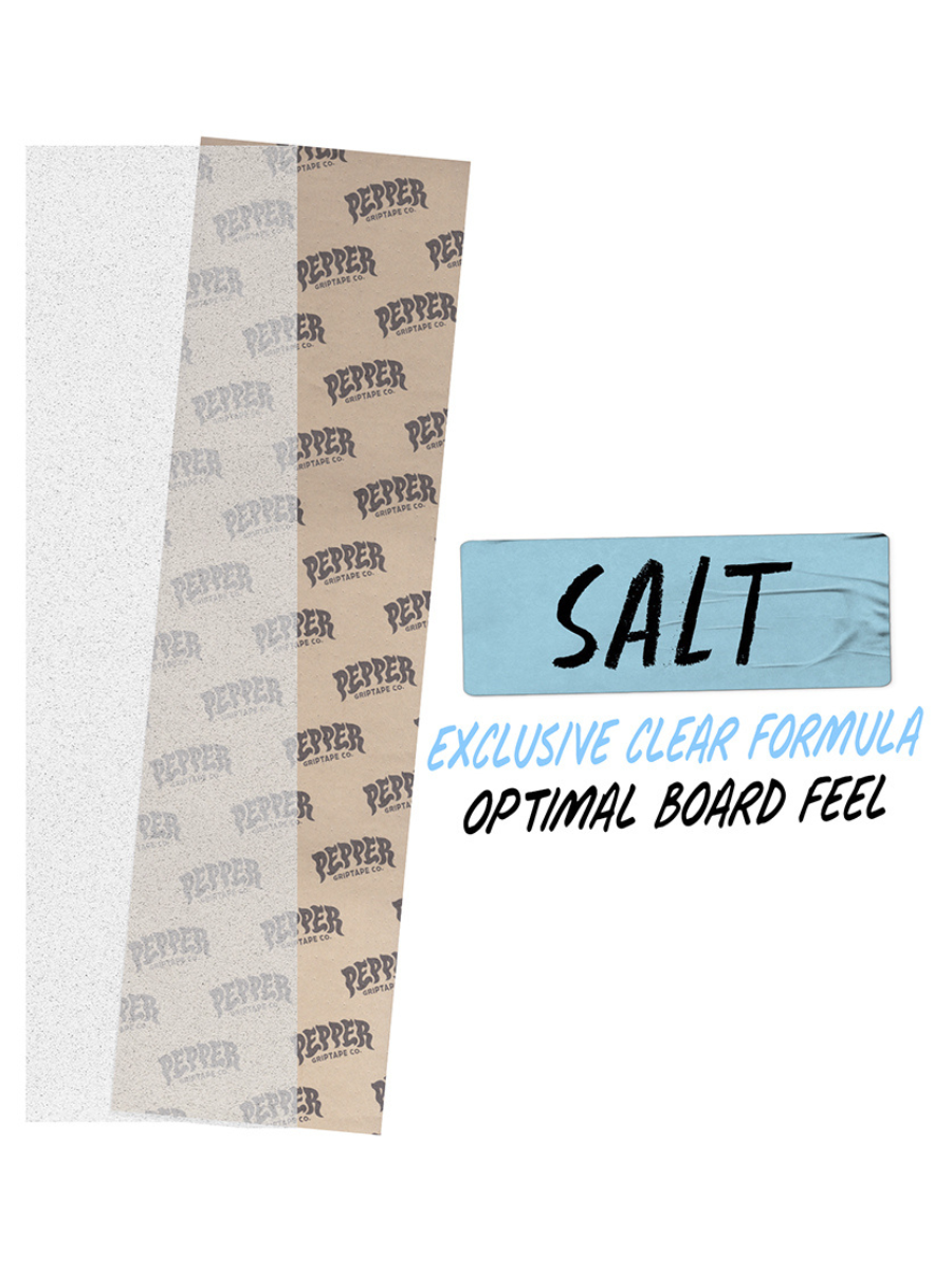 Pepper sandpaper - Salt 10x33.5." Clear
