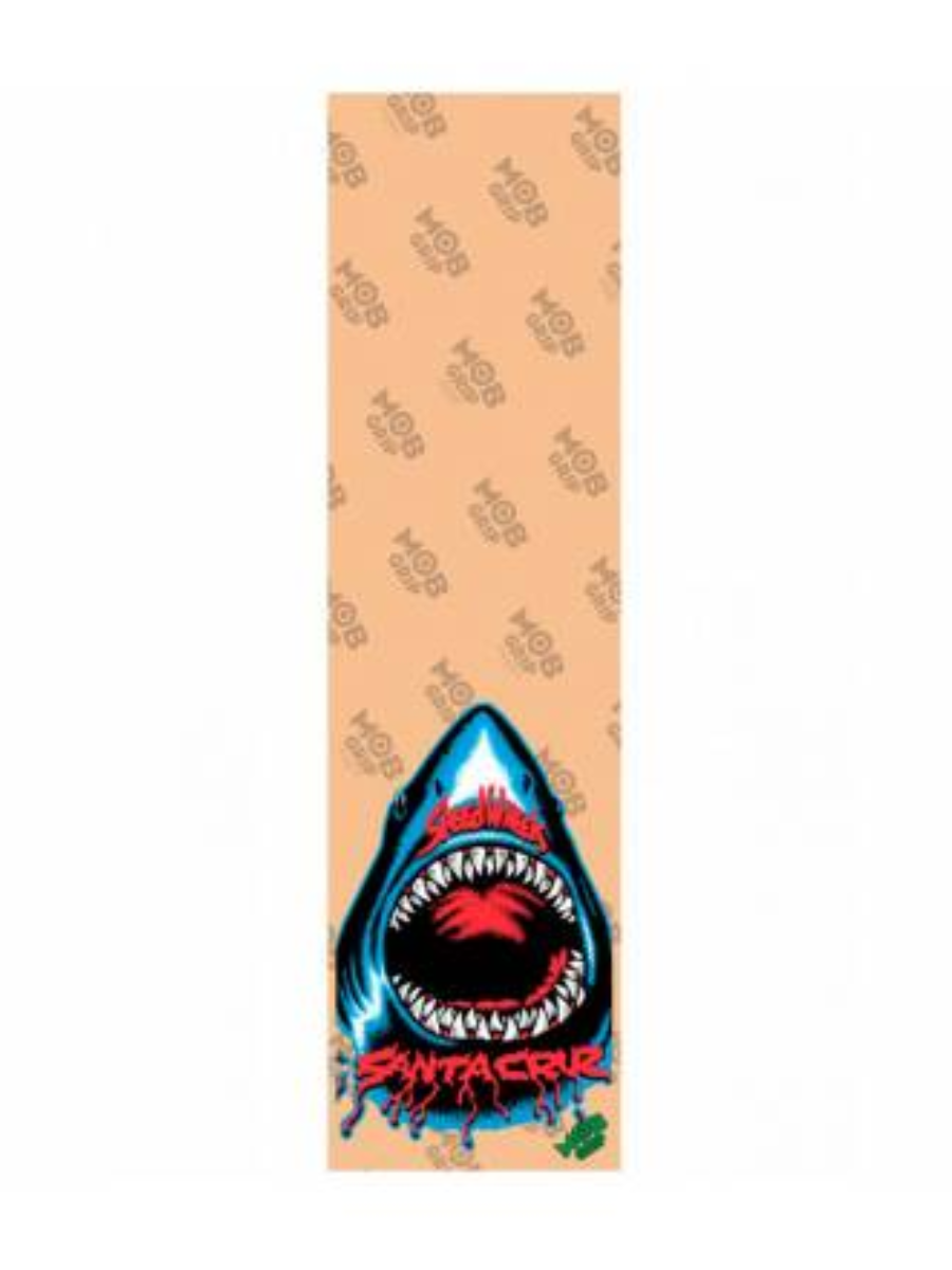 Mob X Santacruz Shark Clear Skate Griptape