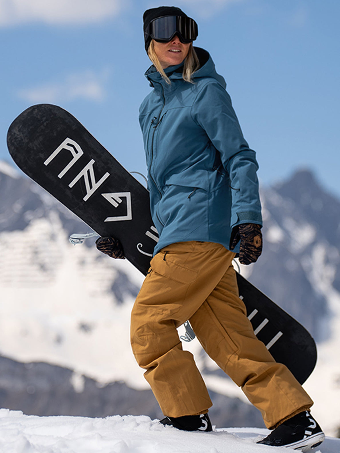 Volcom Shelter 3D Stretch Jacket Women's Snowboard Jacket - Petrol Blue