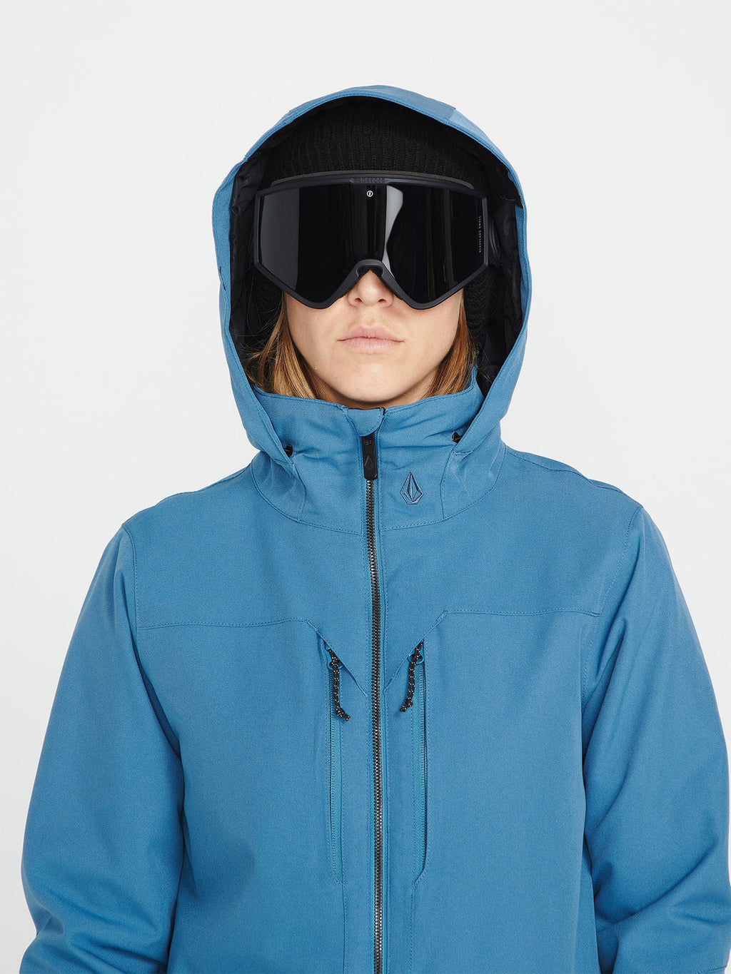 Volcom Shelter 3D Stretch Jacket Women's Snowboard Jacket - Petrol Blue