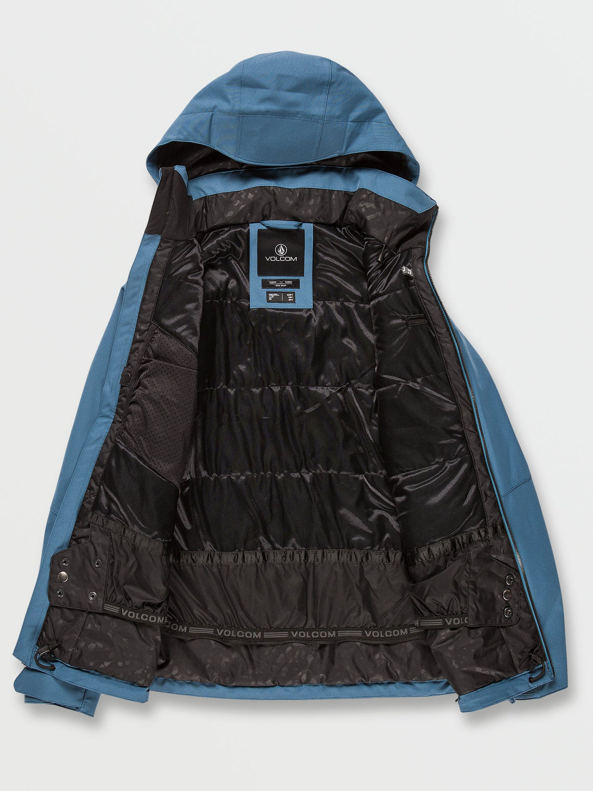 Chaqueta de snowboard Mujer Volcom Shelter 3D Stretch Jacket - Petrol Blue | surfdevils.com