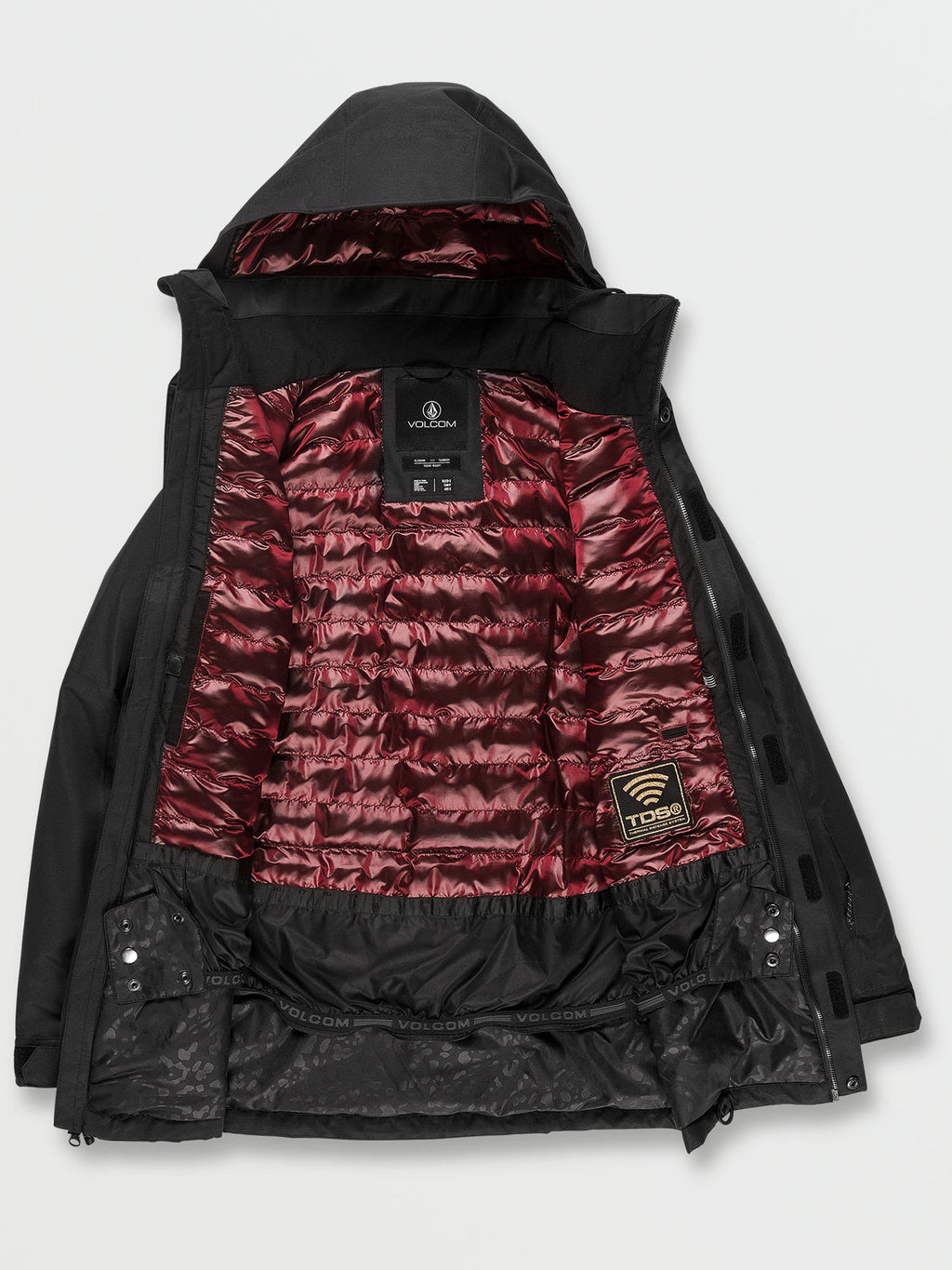 Volcom Paxson 2L TDS Infrared Parka Women's Snowboard Jacket - Black